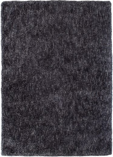 Hochflor-Teppich »Touch«, Barbara Becker, rechteckig, Höhe 27 mm, handgetuftet, besonders weich durch Microfaser, Wohnzimmer