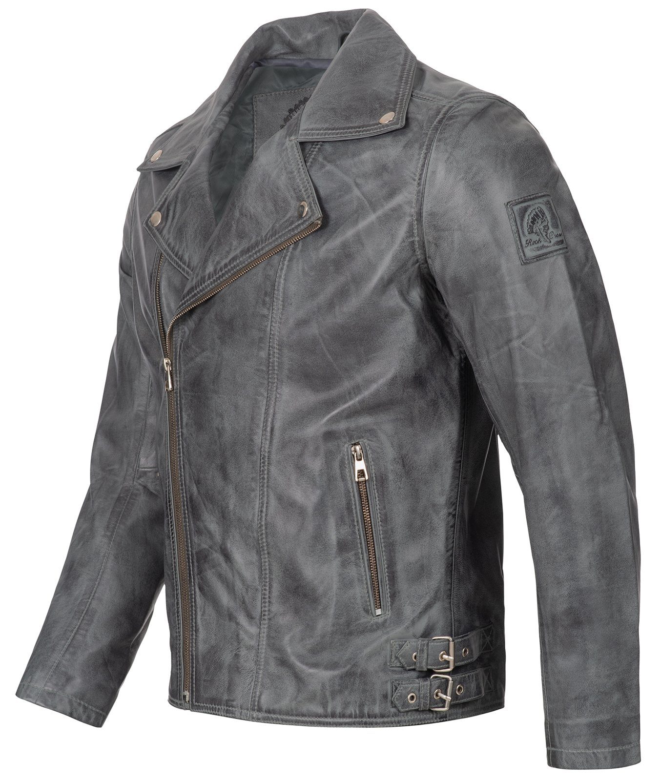 Rock Creek Lederjacke Herren Lederjacke H-182 günstig online kaufen