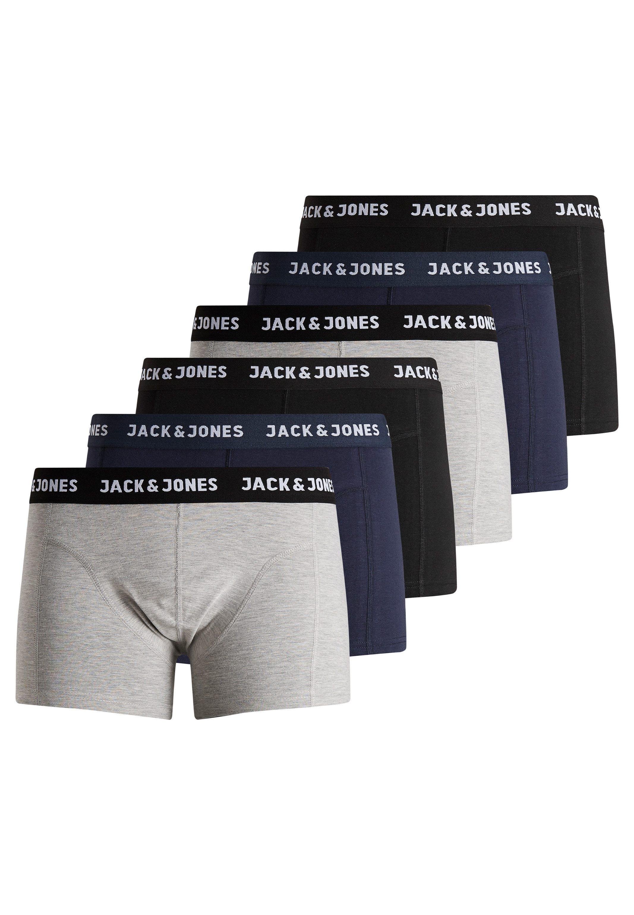 Jack & Jones Retro Boxer 6er günstig online kaufen