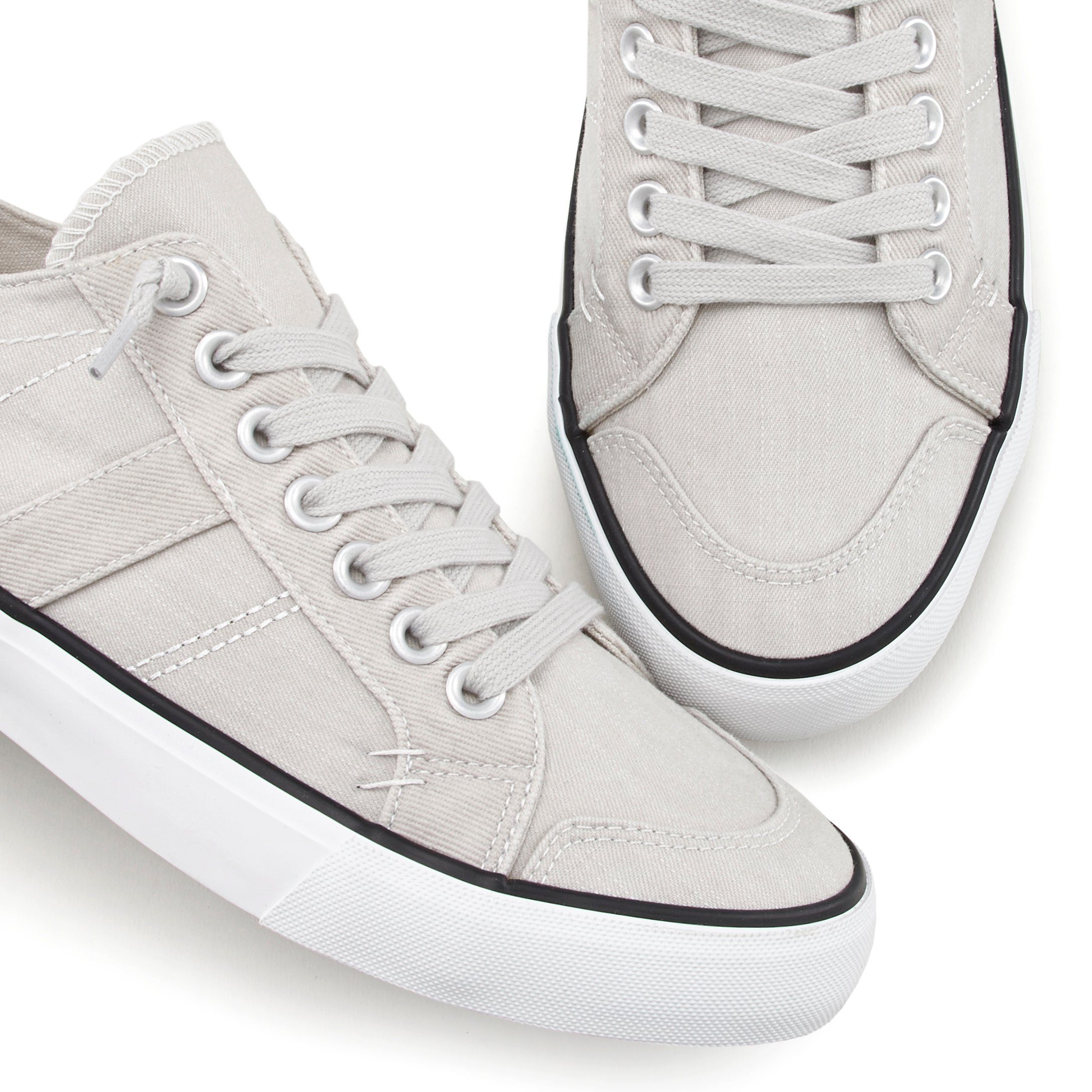AUTHENTIC LE JOGGER Textilschuh, Stoffschuh, Schnürschuh, Halbschuhe, Freizeitschuhe Sneaker Schnürhalbschuh, Slipper, Turnschuh aus weichem Textilmaterial VEGAN