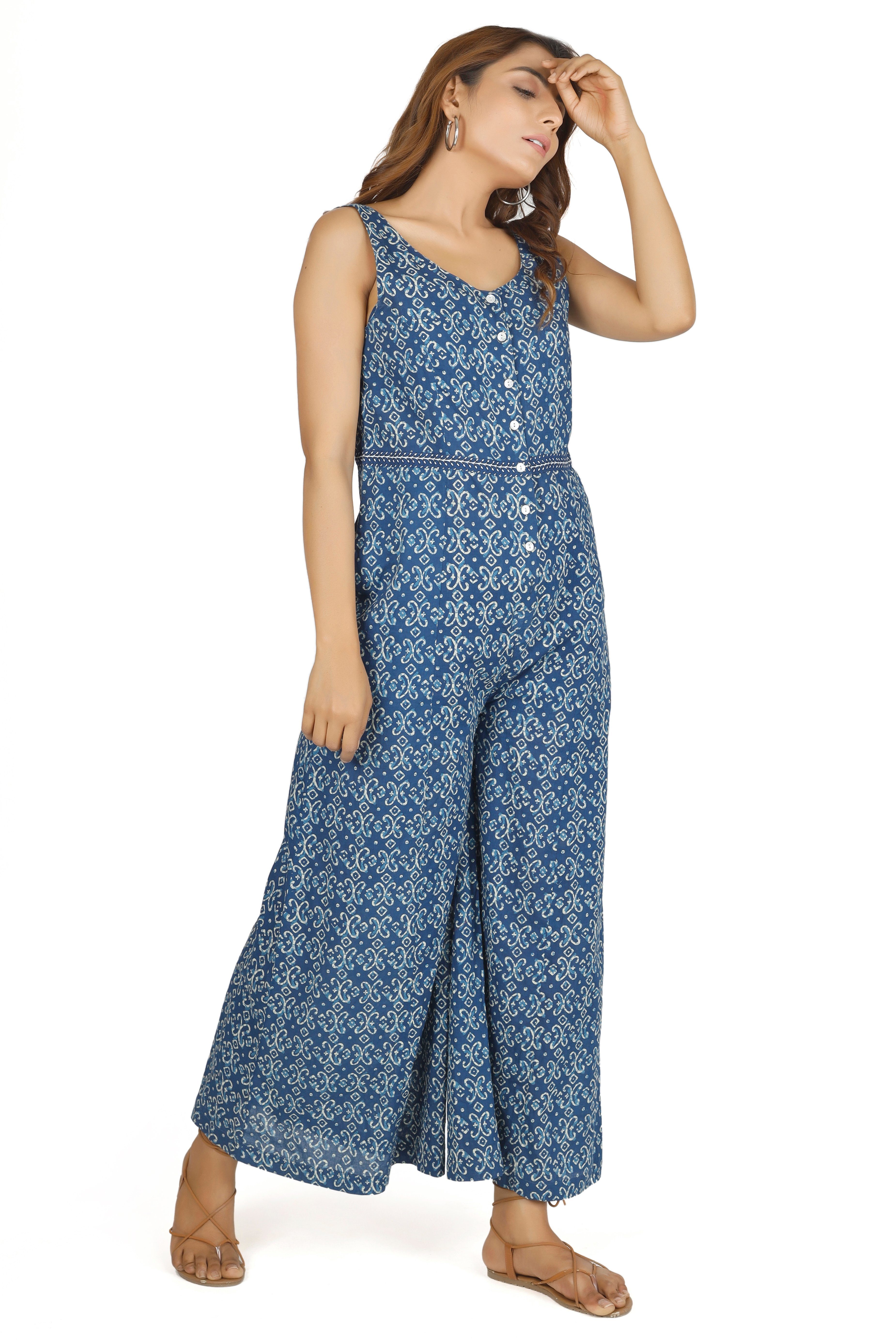 Guru-Shop Relaxhose Sommerliche Latzhose, Ethno Style günstig online kaufen