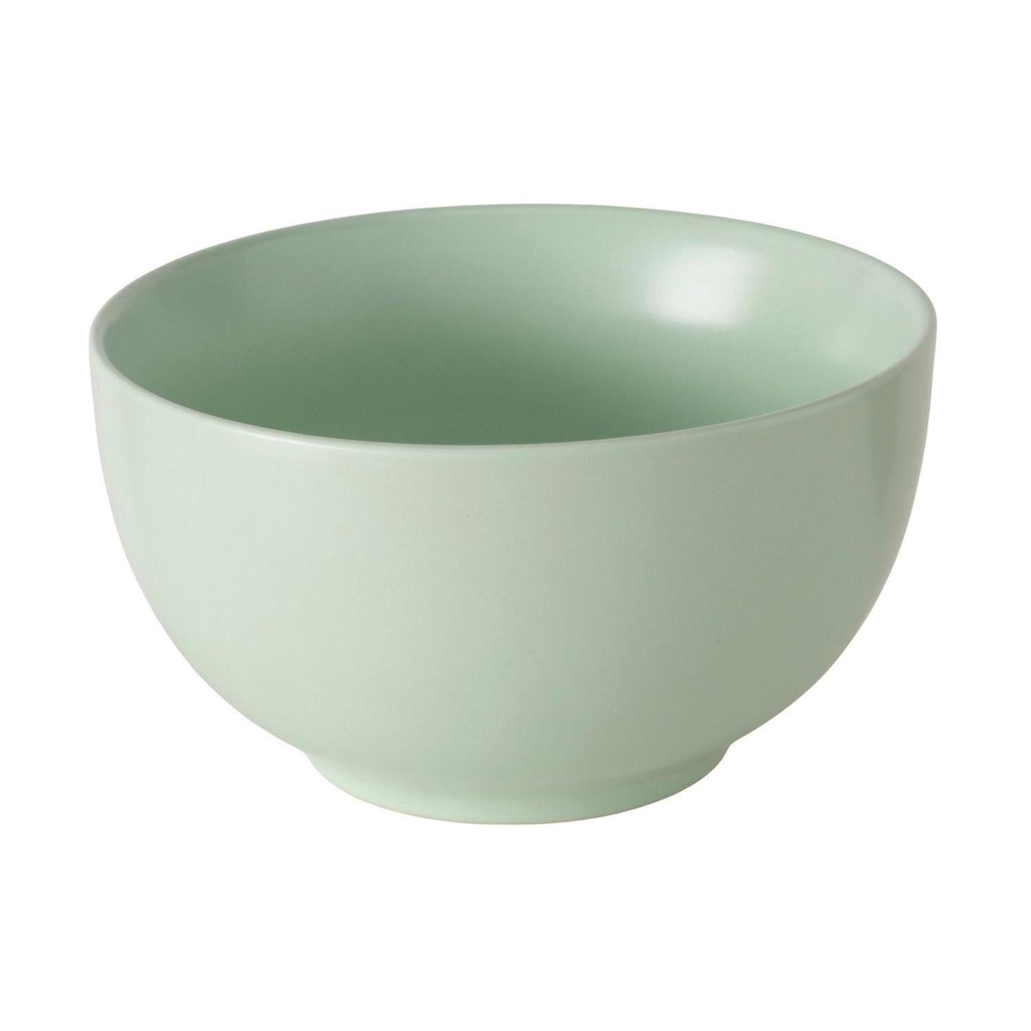 BOLTZE GRUPPE GmbH Müslischale PASTELL, Ø 14 cm, Pastellgrün, 560 ml, Steinzeug, (1-tlg), spülmaschinen- und mikrowellengeeignet