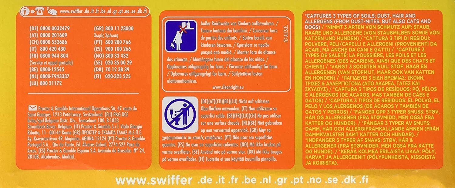 Swiffer Staubbesen Swiffer DUSTER Staubmagnet Staubwischer Nachfüller mit Febreze Frisch – Bild 2 von 2