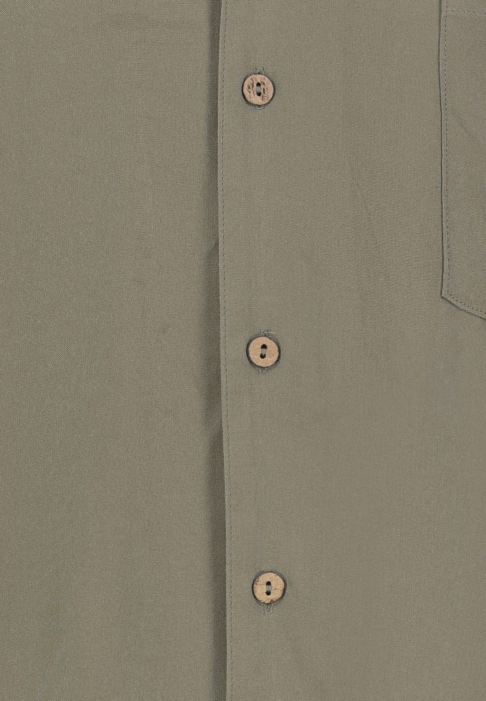 Urban Surface Kurzarmhemd Kurzarm- mit Brusttasche und Knopfleiste Shortsleeve-Shirt