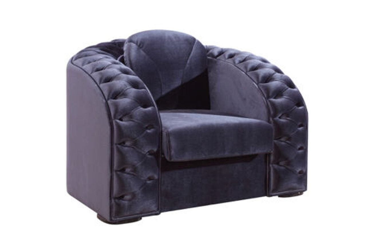 Sofa Sofa, 3+1+1 Design Sofagarnitur Sitzer Modern Polster Chesterfield JVmoebel