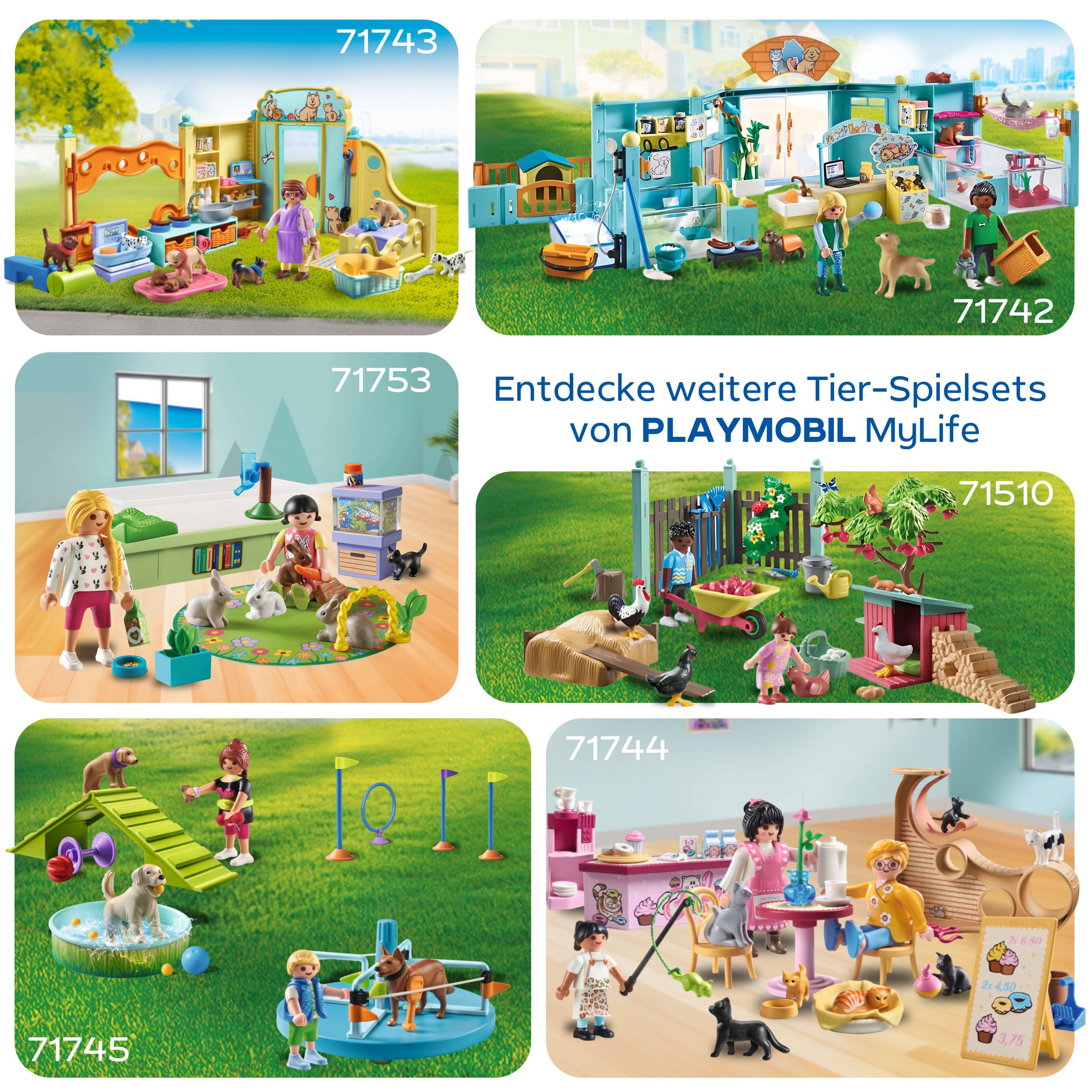 Playmobil® Familie mit Hasen (71753), Playmobil My Life Konstruktions-Spielset, (30 St) – Bild 5 von 5