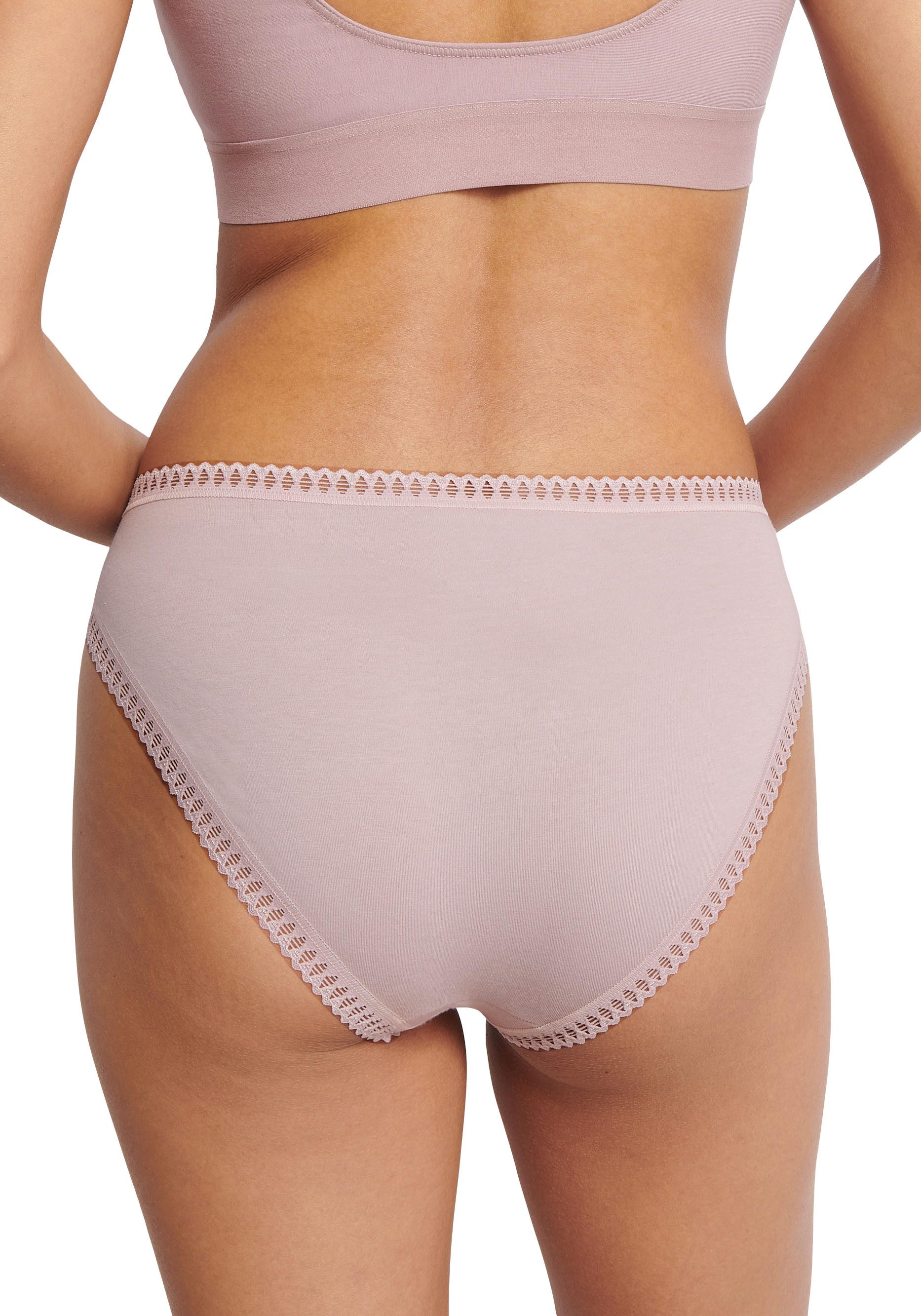 sloggi Slip GO Crush High leg C3P (3er Pack) mit Spitzendetails