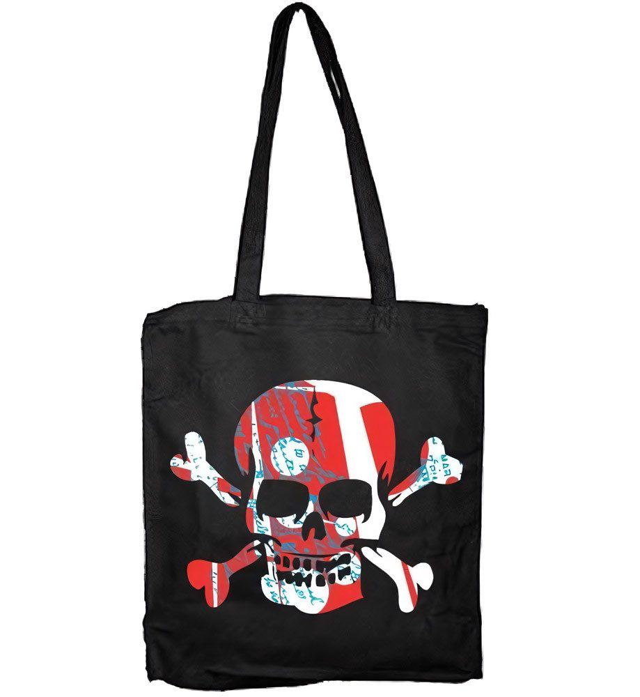 Tragetasche Colorful Skulle Tote Bag