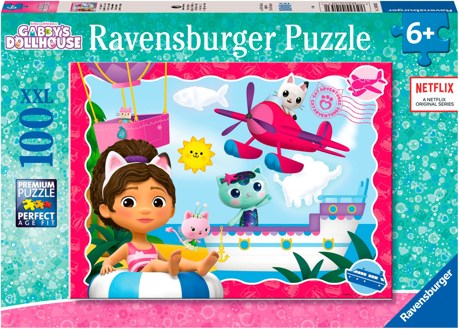 Ravensburger Puzzle Katzenabenteuer!, 100 Puzzleteile, 100 günstig online kaufen