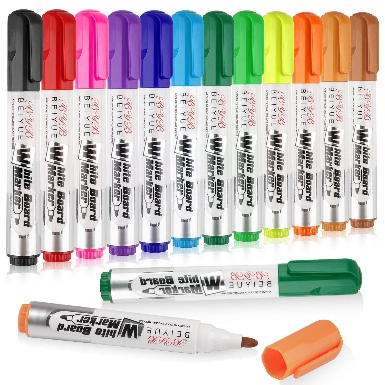 LuxusKollektion Whiteboard Marker Whiteboard Stifte abwischbar 12 Farben
