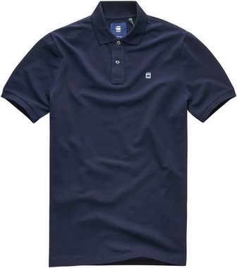 G-Star RAW Poloshirt Dunda Polo Logostickerei auf der Brust