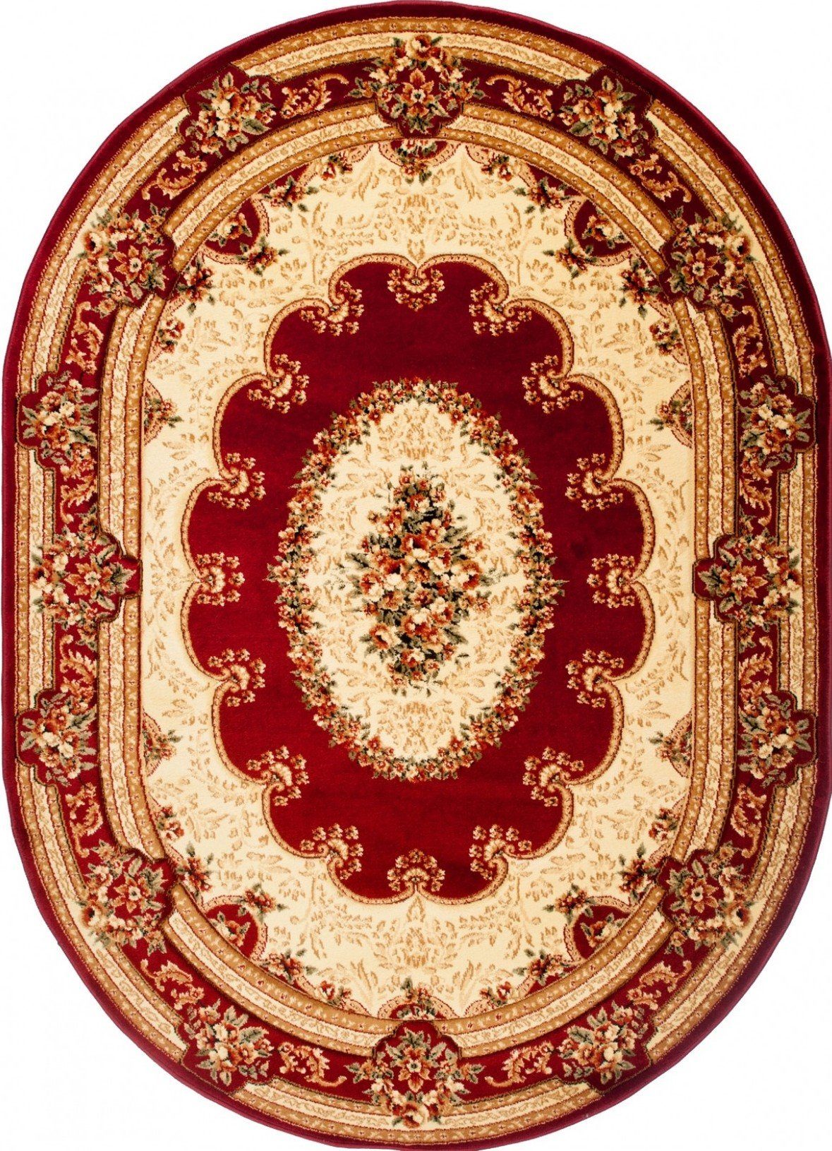 Tapiso Teppich YESEMEK OVAL, oval, Höhe: günstig online kaufen