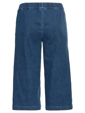 Sheego 3/4-Jeans Große Größen mit Schlupfbund, aus elastischem Denim