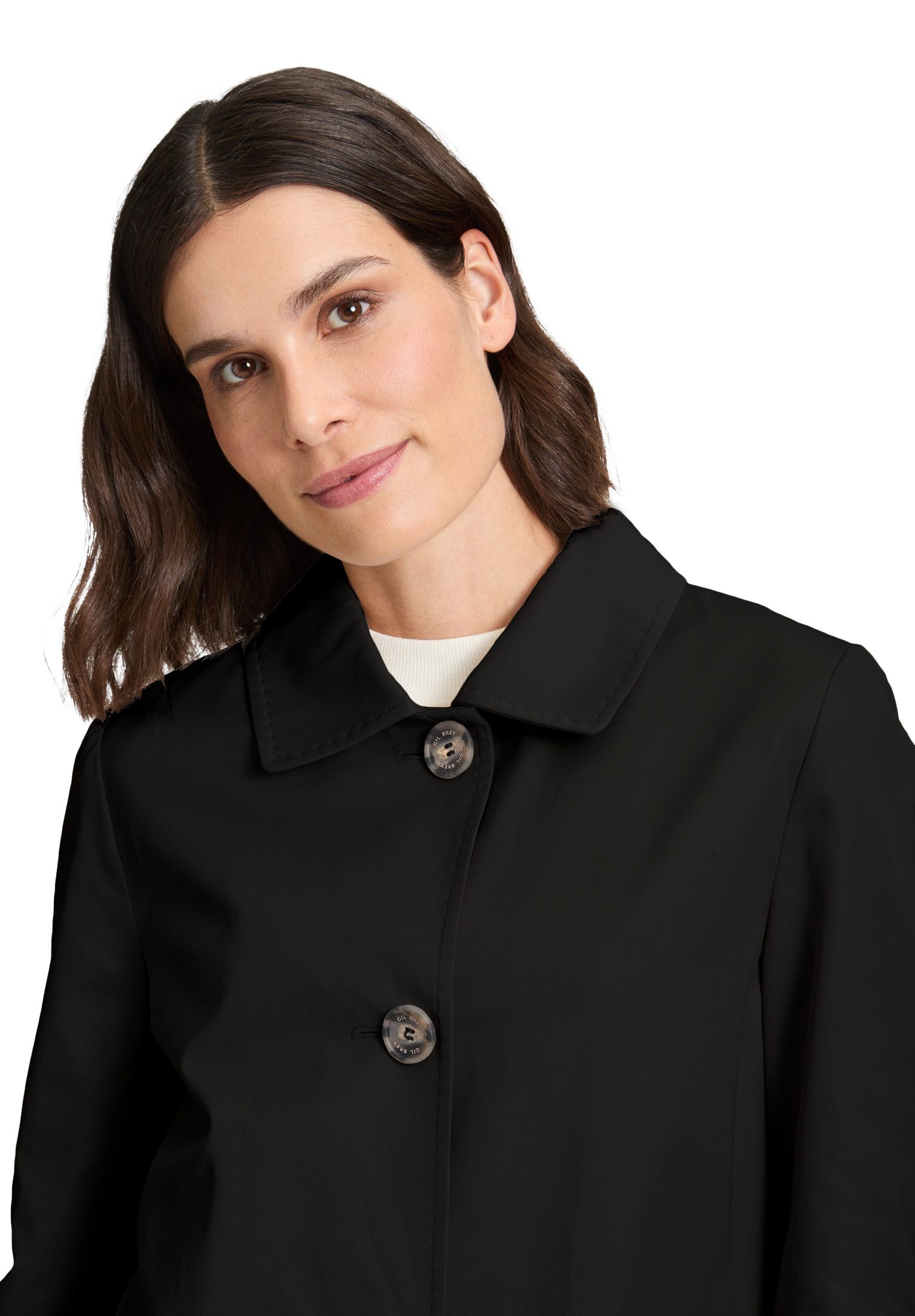 Gil Bret Kurzmantel mit Umlegekragen