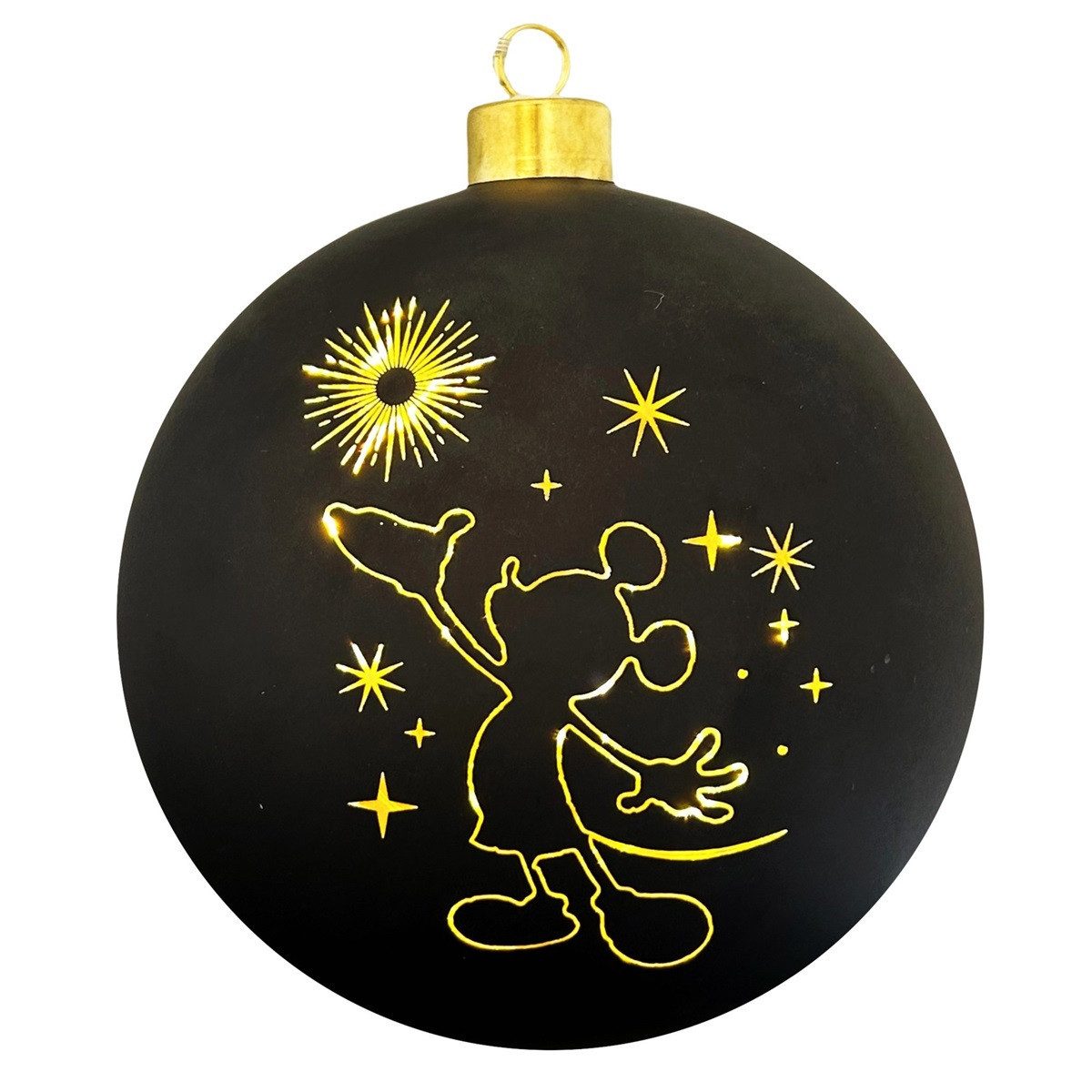 Disney LED Dekolicht Mickey Mouse Weihnachtskugel 15 cm beleuchtet Weihnach günstig online kaufen