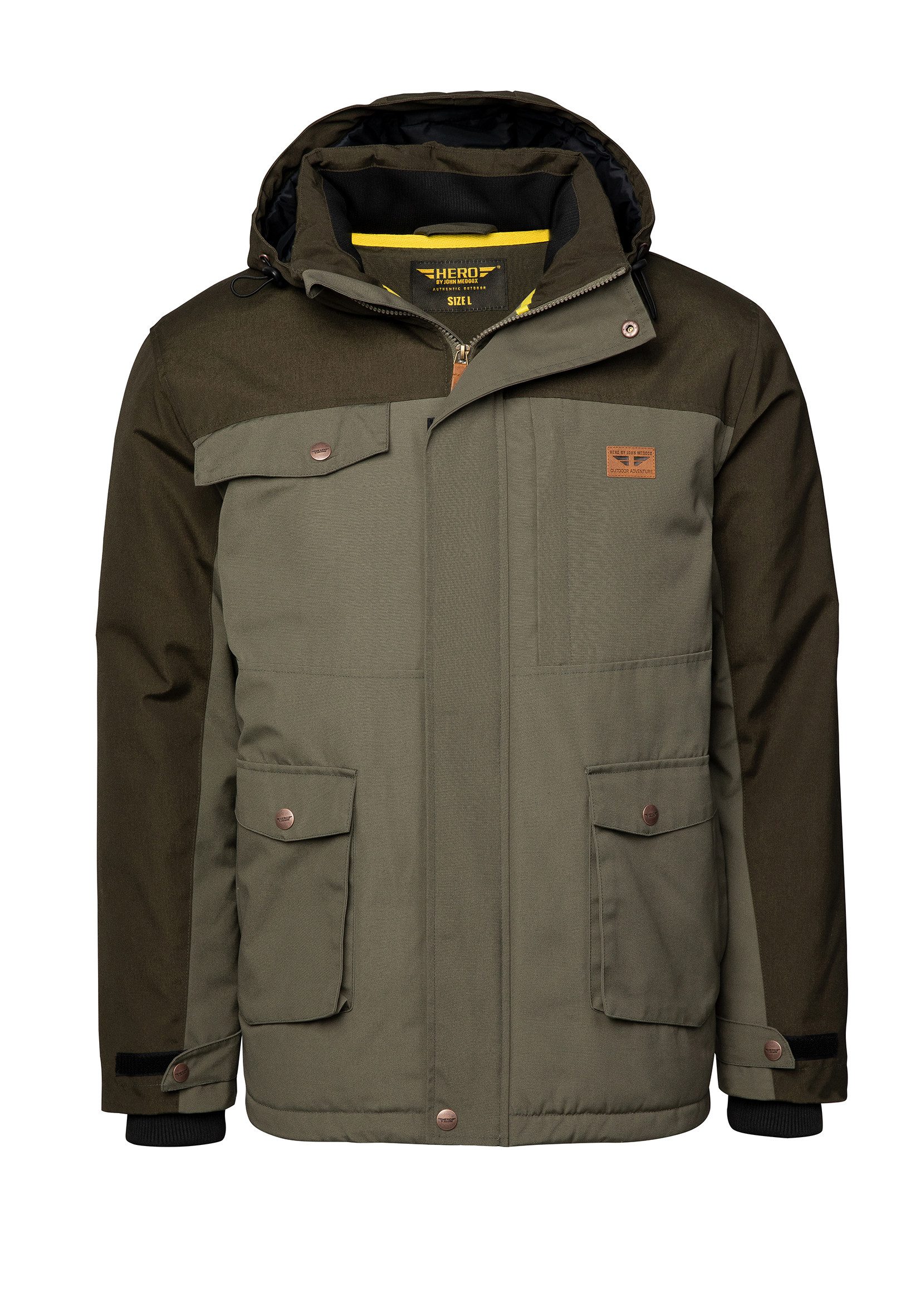 HERO by John Medoox Outdoorjacke JAN mit Kapuze Outdoorjacke Outdoorjacke K günstig online kaufen