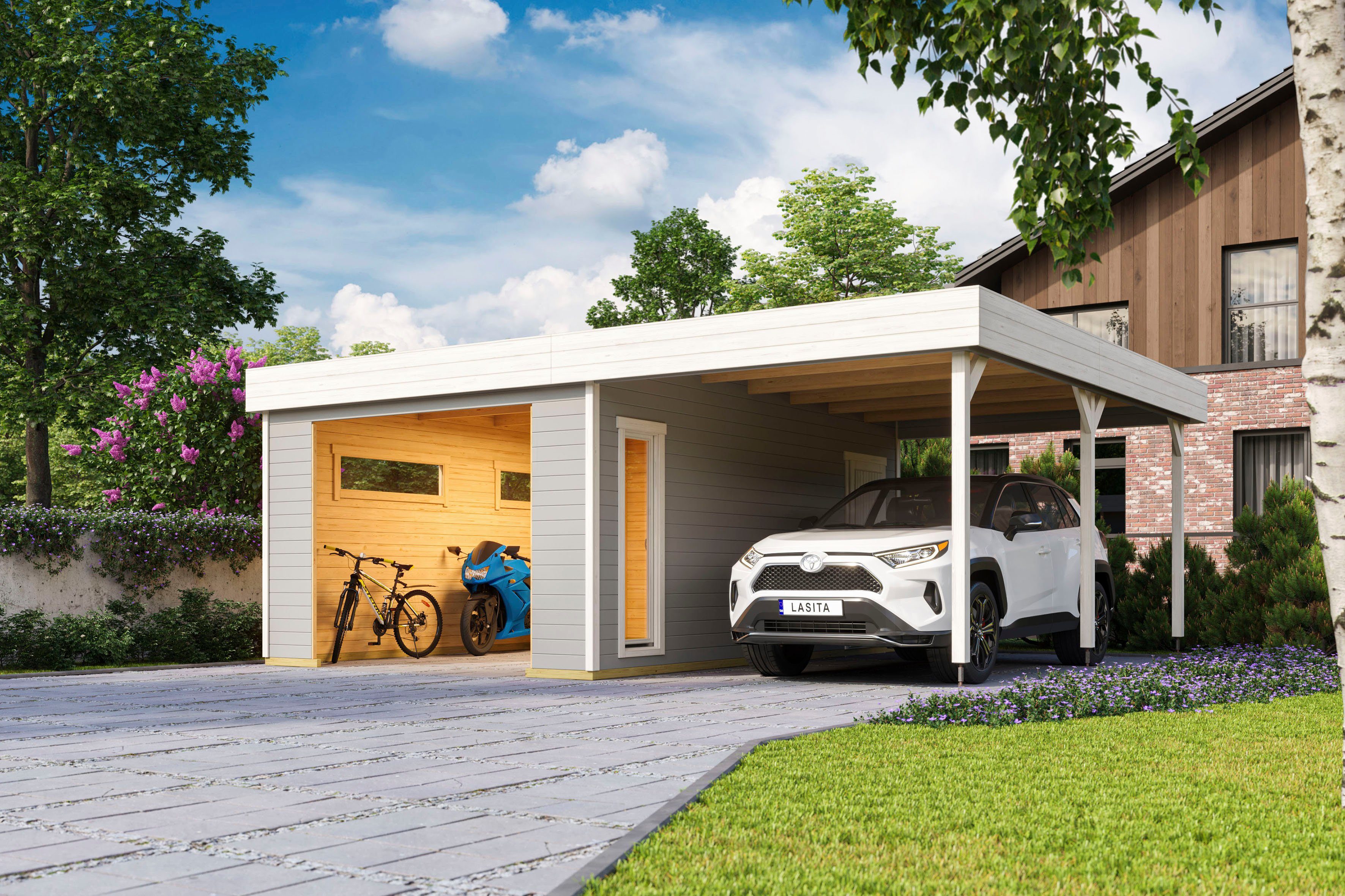 LASITA MAJA Garage Bahamas (mit zusätzlichem Eingang)