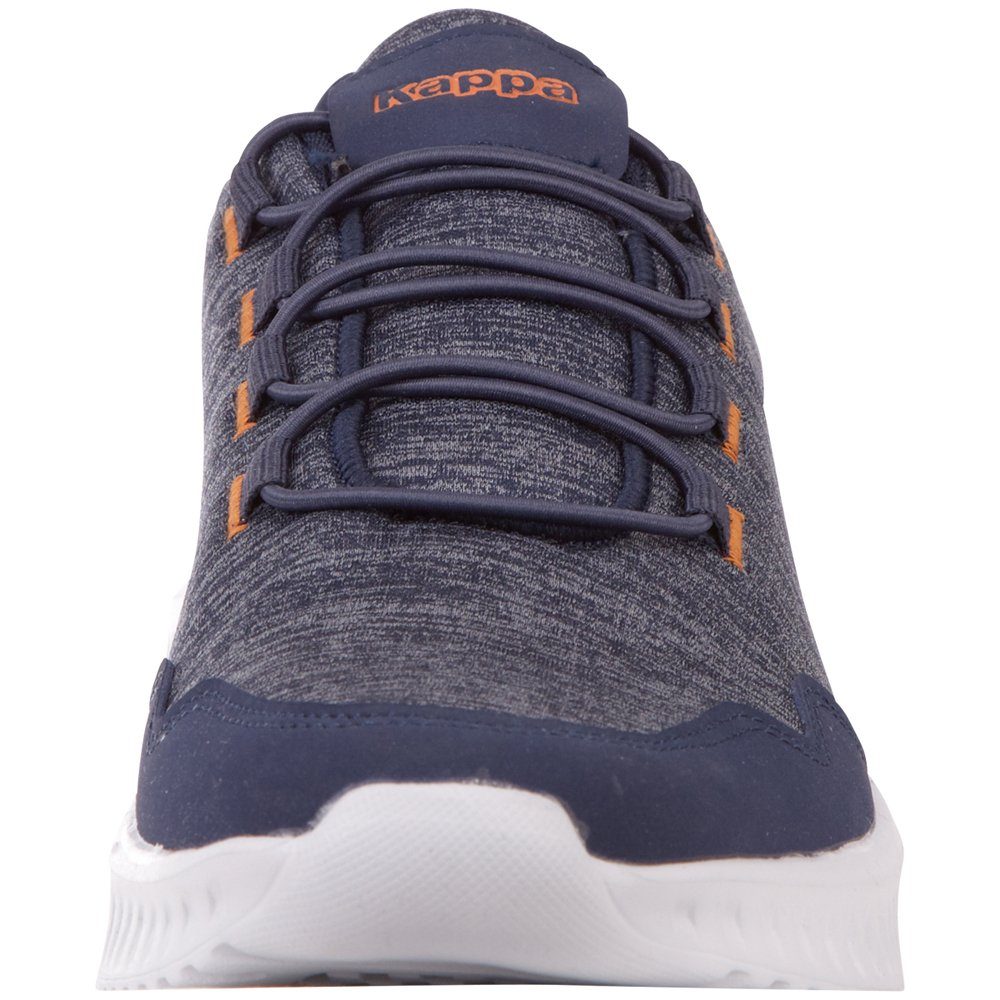 Kappa Sneaker leicht extra bequem navy-orange & 