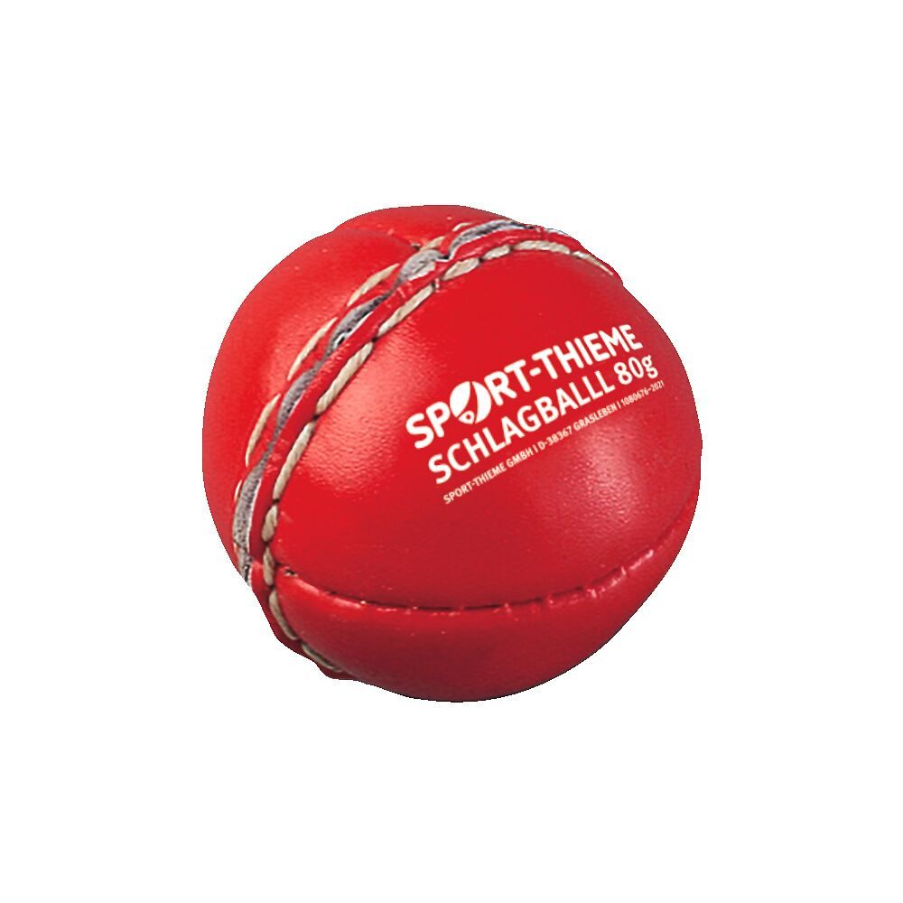 Sport-Thieme Stoßkugel Schlagball Leder, Echtes Leder verleiht dem Ball besondere Griffigkeit