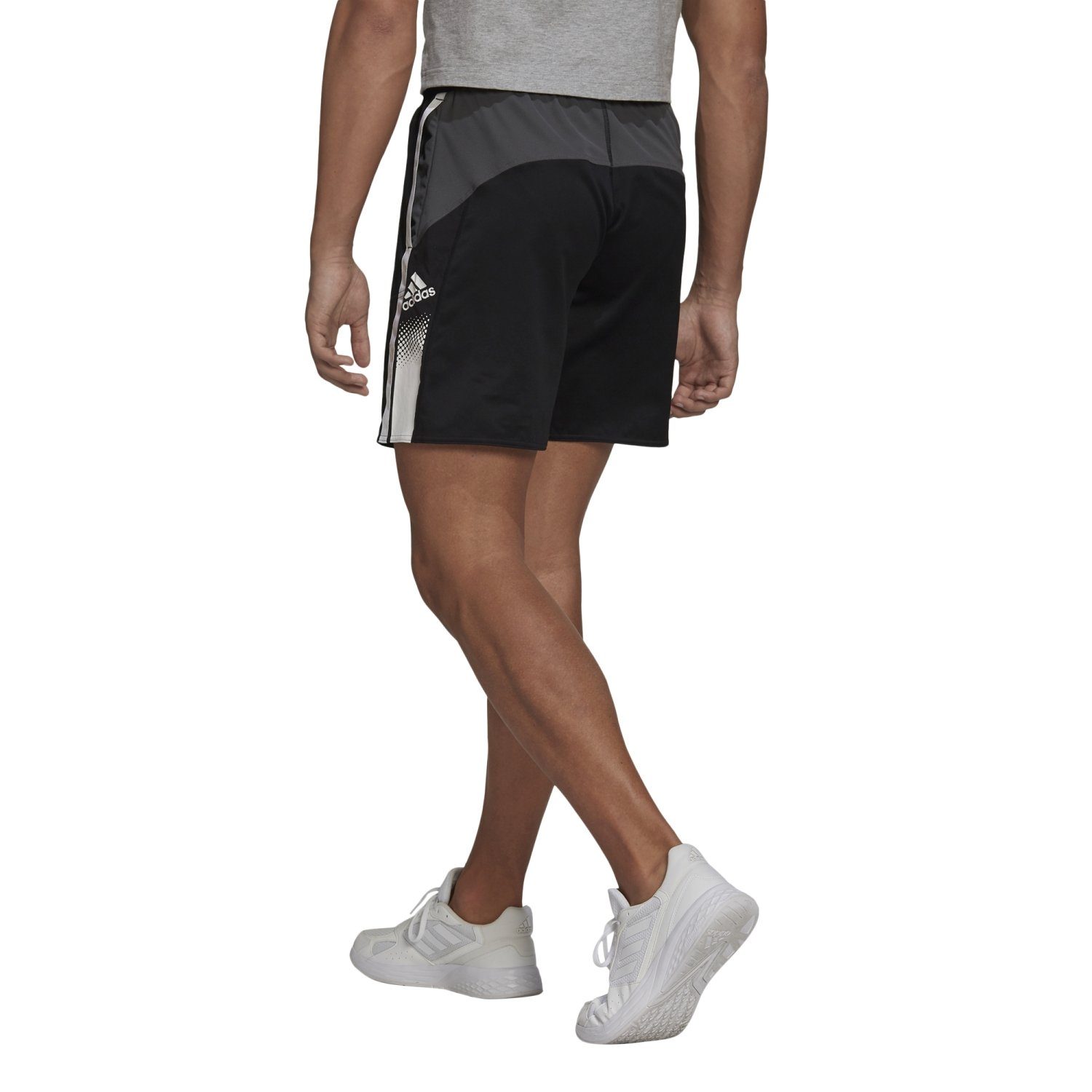 adidas Performance BLACK/WHITE SHO Shorts M Seaso