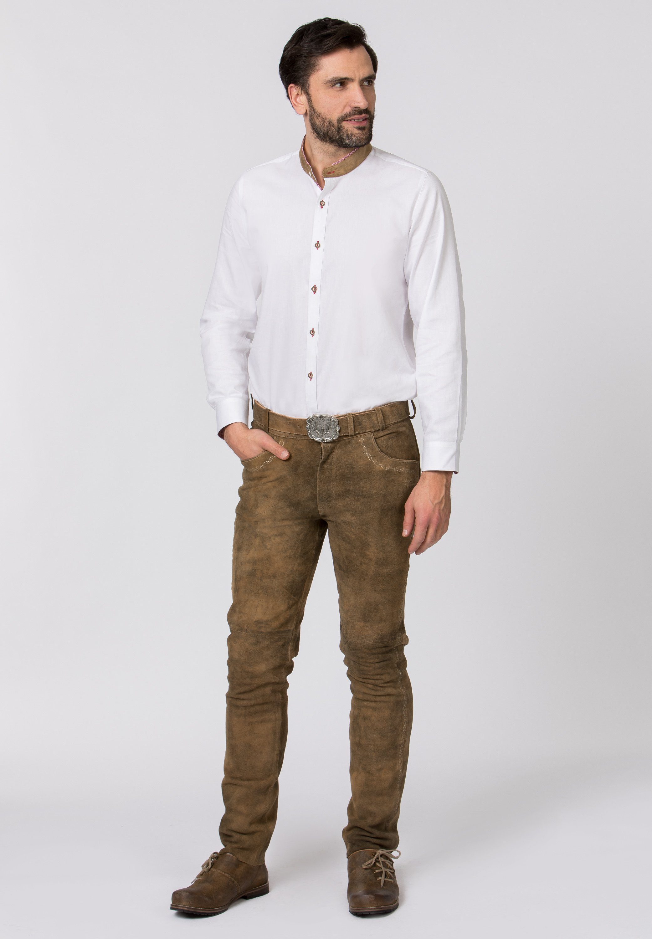 Rocco3 Stockerpoint Trachtenlederhose havanna