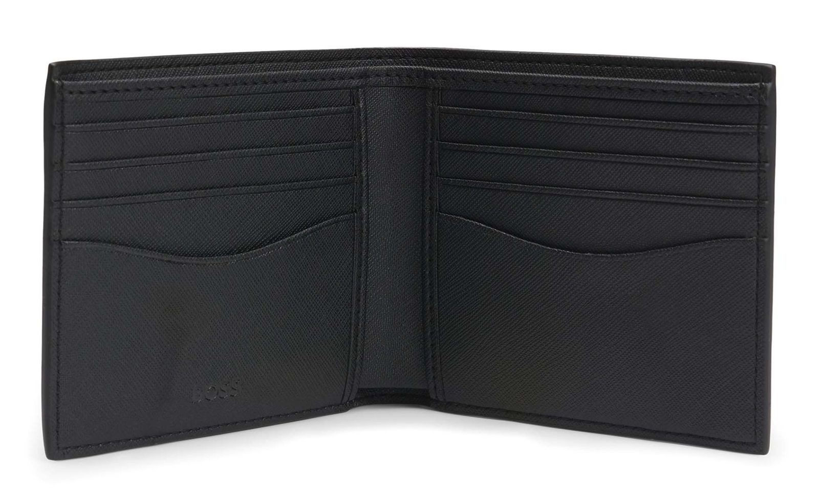 BOSS Kartenetui Coin Wallet, aus echtem Leder