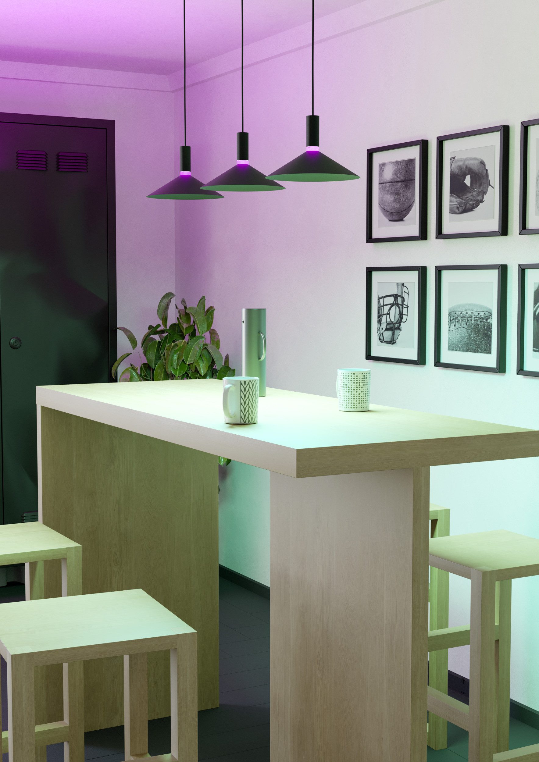 EGLO Hängeleuchte CONOMAVILLA-Z Pendellampe - Stahl - LED - 3X7,5W - IP20, Bluetooth, CCT - über Fernbedienung, Dimmfunktion, Farbwechsel, Memoryfunktion, Nachtlichtfunktion, RGB, Weckerfunktion, dimmbar über Fernbedienung, mehrere Helligkeitsstufen, LED fest integriert, Kaltweiß, Neutralweiß, RGB, Warmweiß, Hängelampe, Deckenlampe, Wohnzimmer, Esszimmer, L92 x B22 x H120 cm
