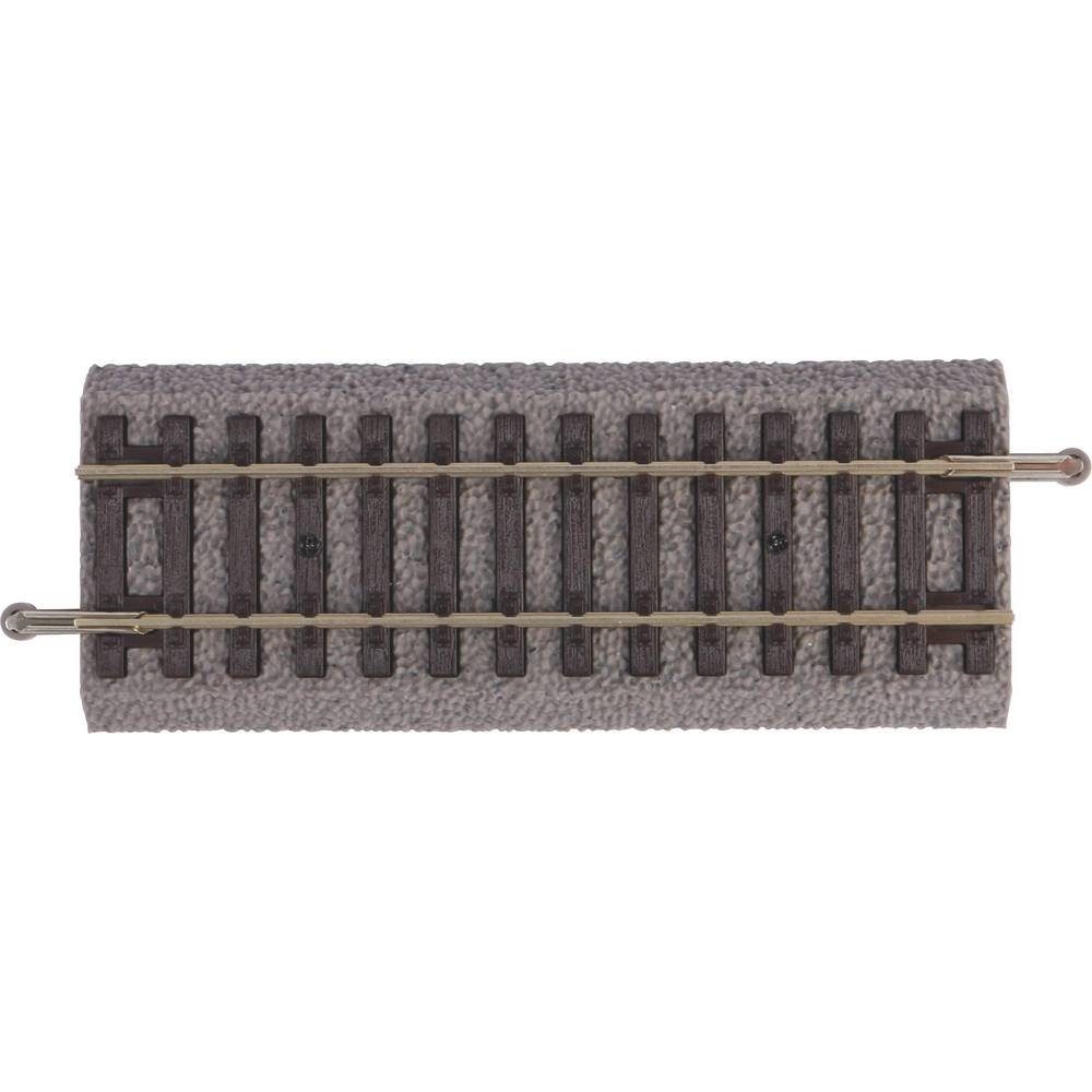 Modelleisenbahn-Set H0 6er-Set Gerade Gleise mit Bettung