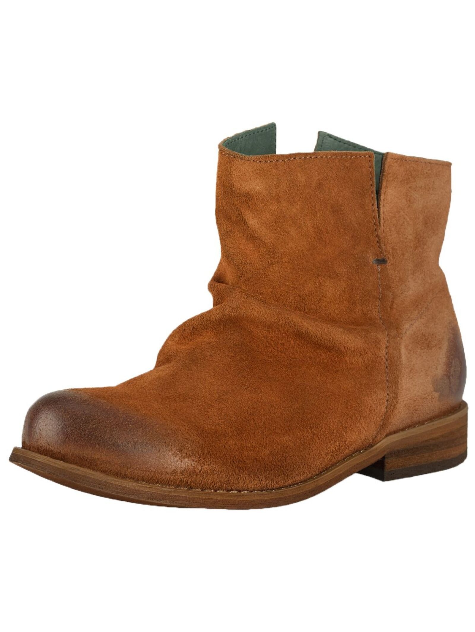 Felmini Wide Fit Stiefelette Veloursleder Stiefelette günstig online kaufen