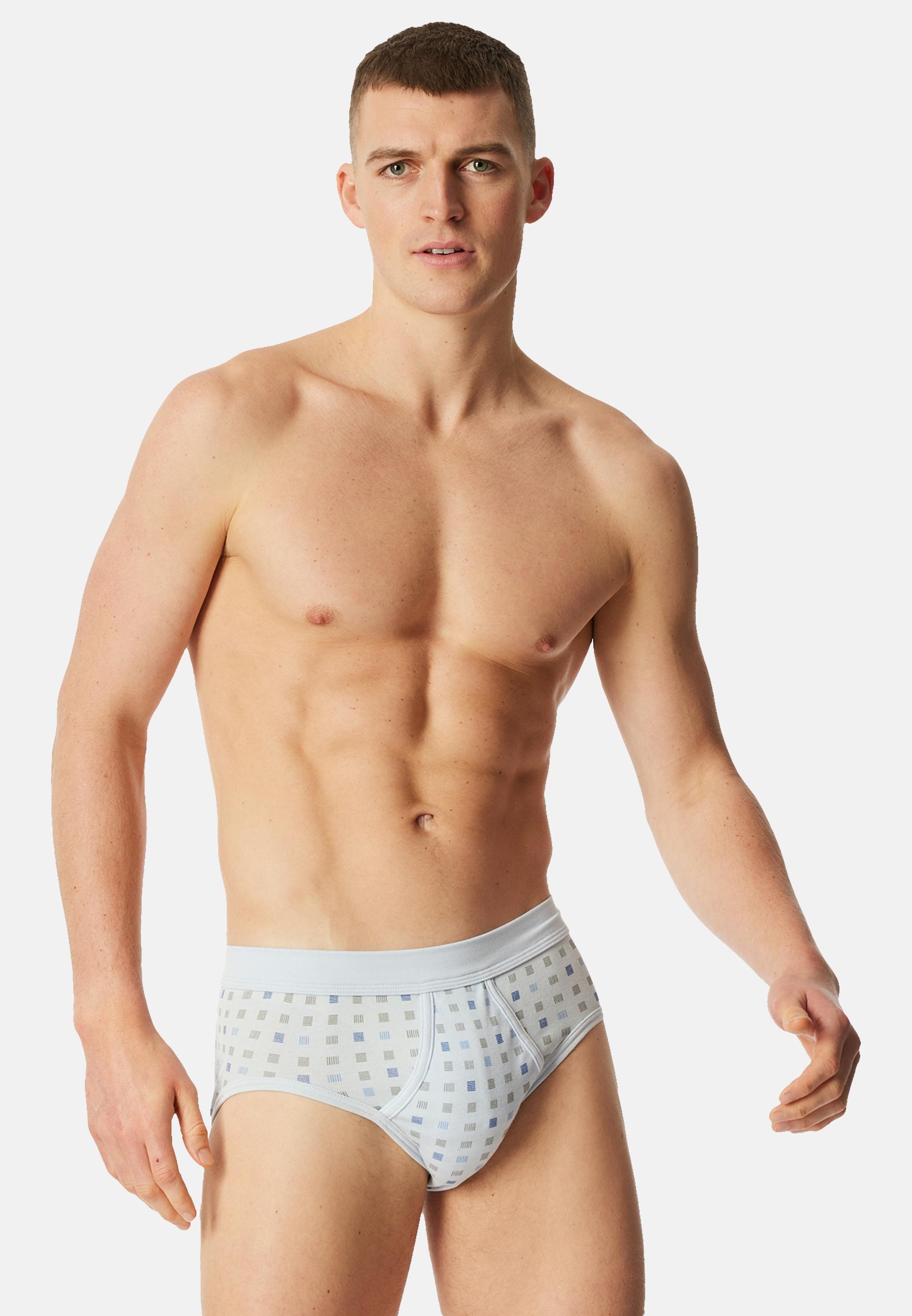 Schiesser Slip 2er Pack Cotton Essentials Feinripp (Spar-Set, 2-St) Sportslip / Unterhose - Baumwolle - mit Eingriff - Strapazierfähig – Bild 5 von 5