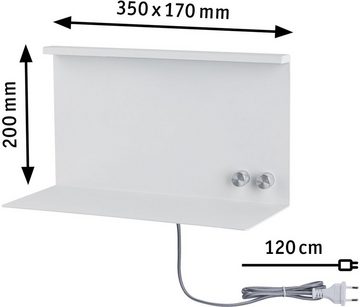 Paulmann LED Wandleuchte Jarina, USB-Ladefunktion, ohne Leuchtmittel