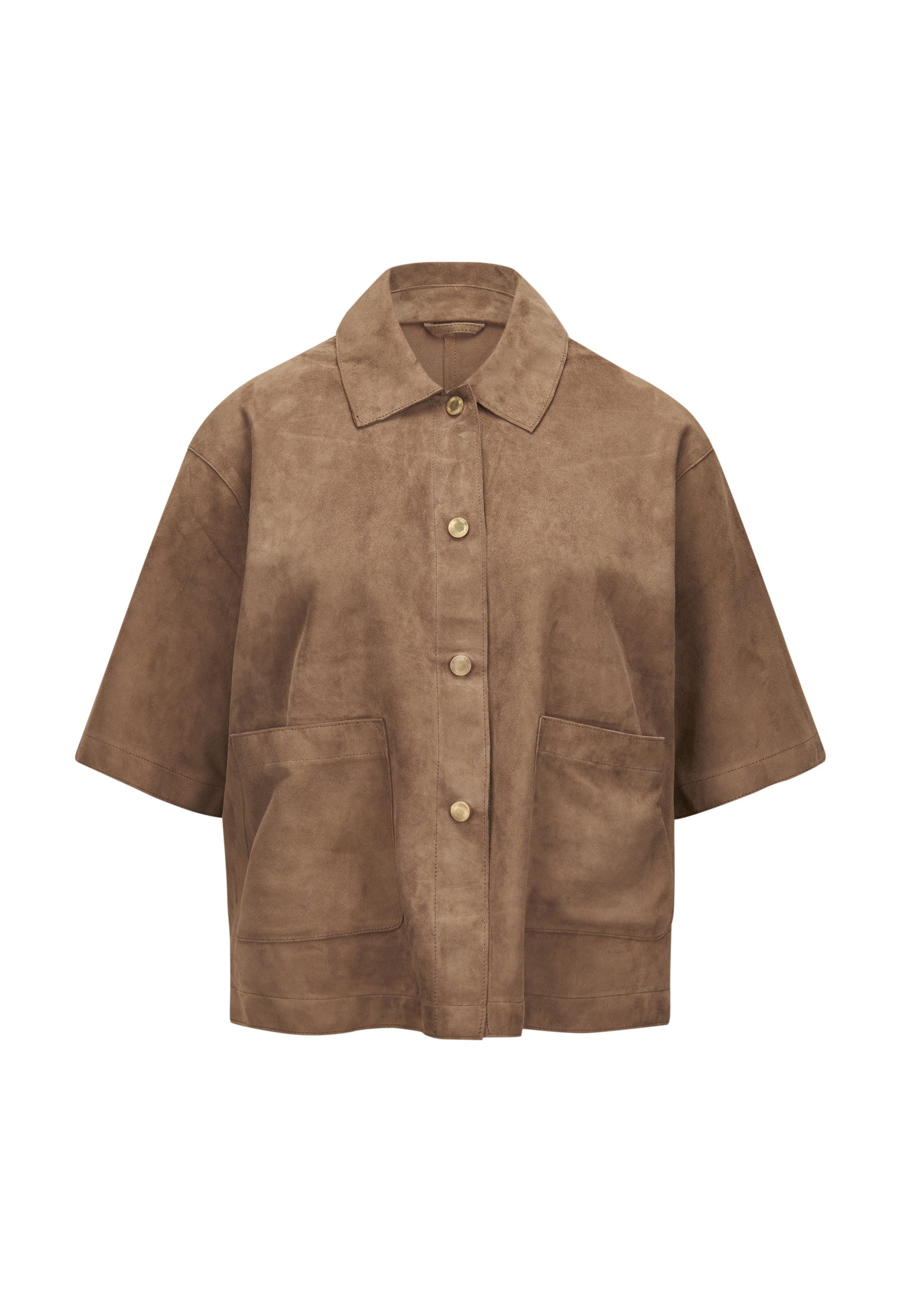 Hemdjacke MSRuth Damen Overshirt Übergangsjacke klassisch