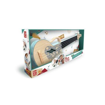 Hape Spielzeug-Musikinstrument Rock'n'Roll Lern-Ukulele, aus Holz mit stimmbaren Saiten Musikinstrument für Kinder ab 3 Jahre