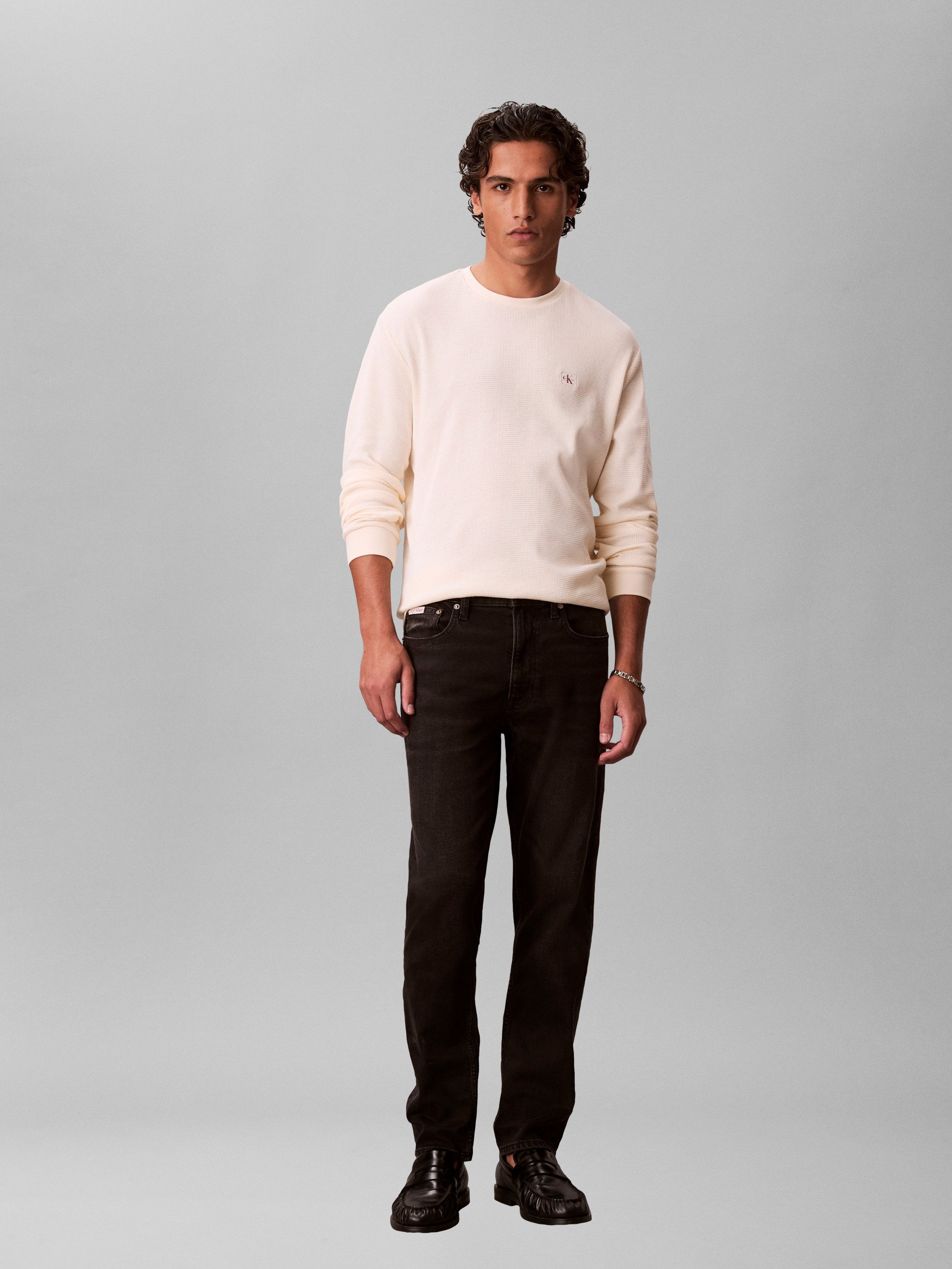 Calvin Klein Jeans Gerade Jeans Regular fit mit Taschen – Bild 3 von 5
