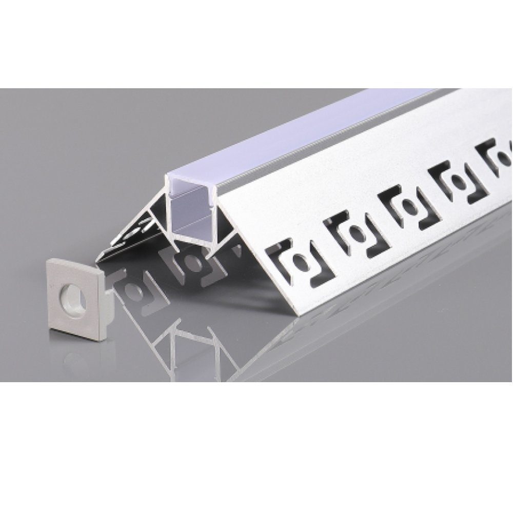 ENERGMiX LED-Stripe-Profil 2m Alu Profile Unterputz günstig online kaufen