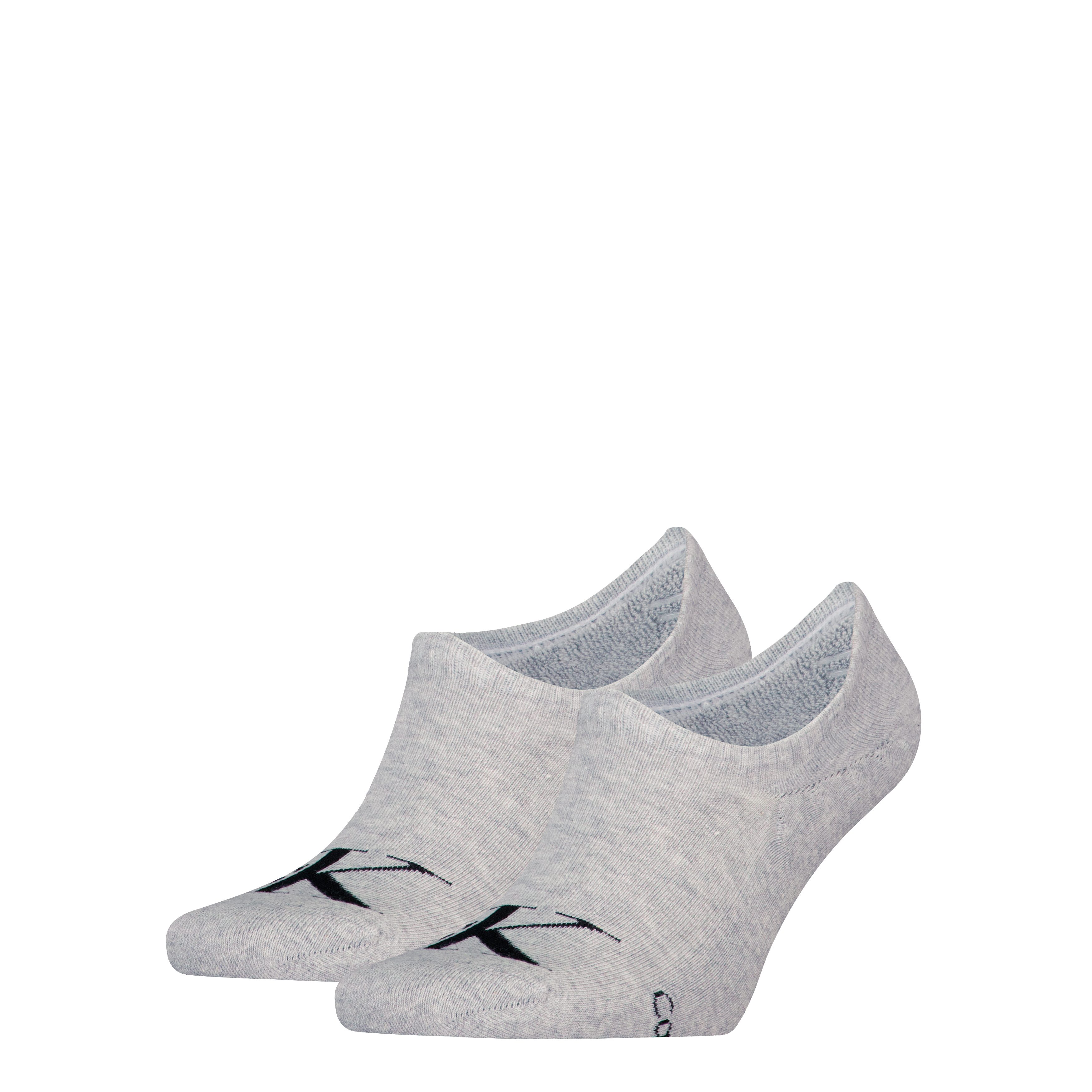 Calvin Klein Jeans Füßlinge "CKJ MEN FOOTIE HIGH CUT 2P MONOGRAM" 2 Paar, 2 günstig online kaufen