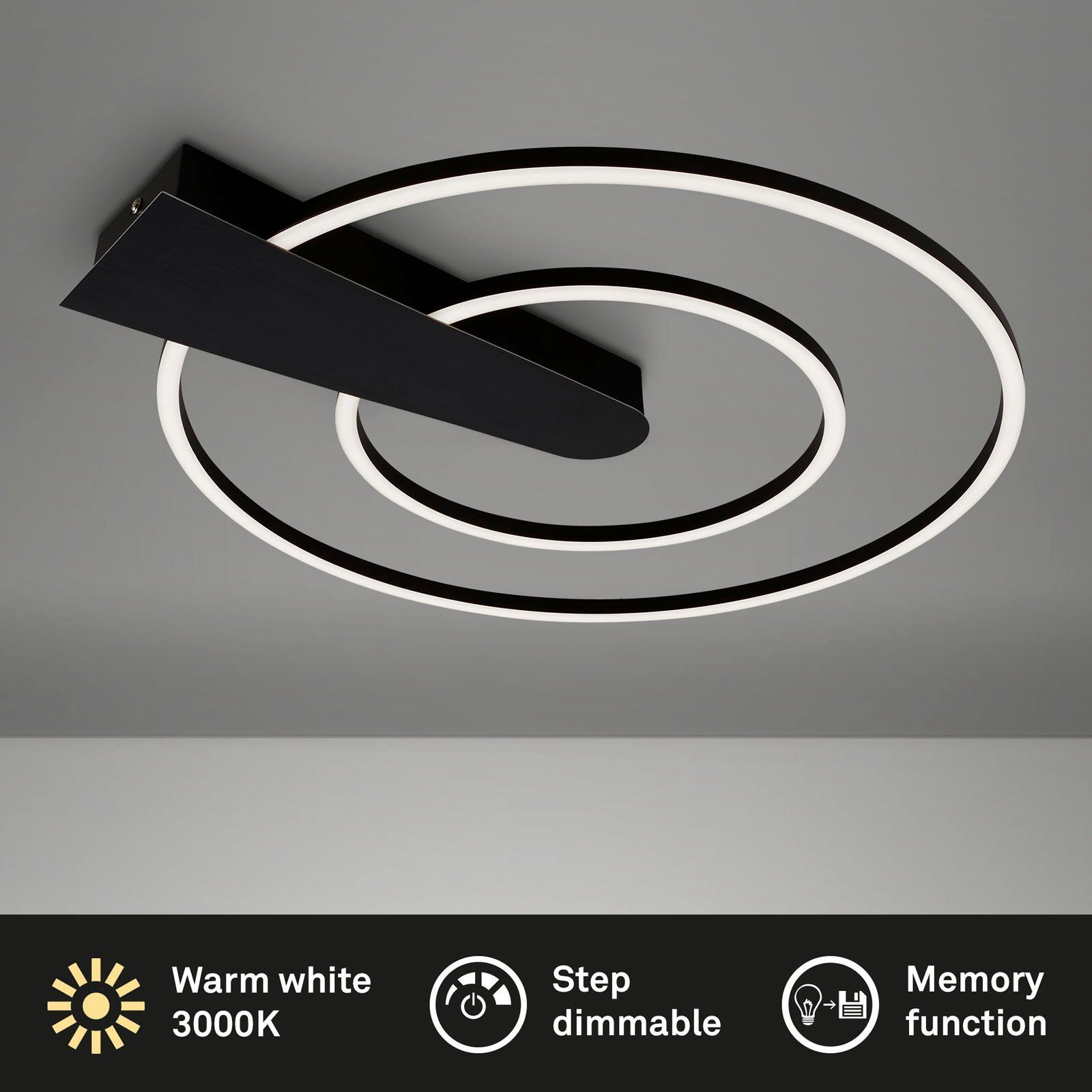 Briloner Leuchten Deckenleuchte NICO DUO, Deckenlampe günstig online kaufen