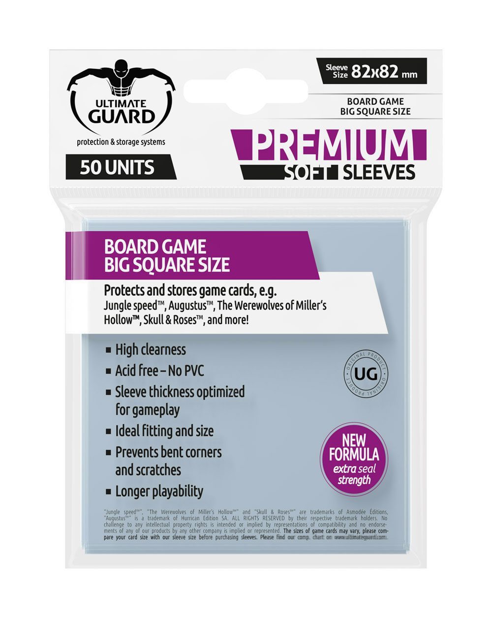 Ultimate Guard Sammelkarte Premium Soft Sleeve
