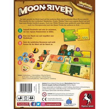 Pegasus Spiele Spiel, Familienspiel Moon River, Brettspiel, für 2-4 Spieler, ab 8 Jahren..., Familienspiel
