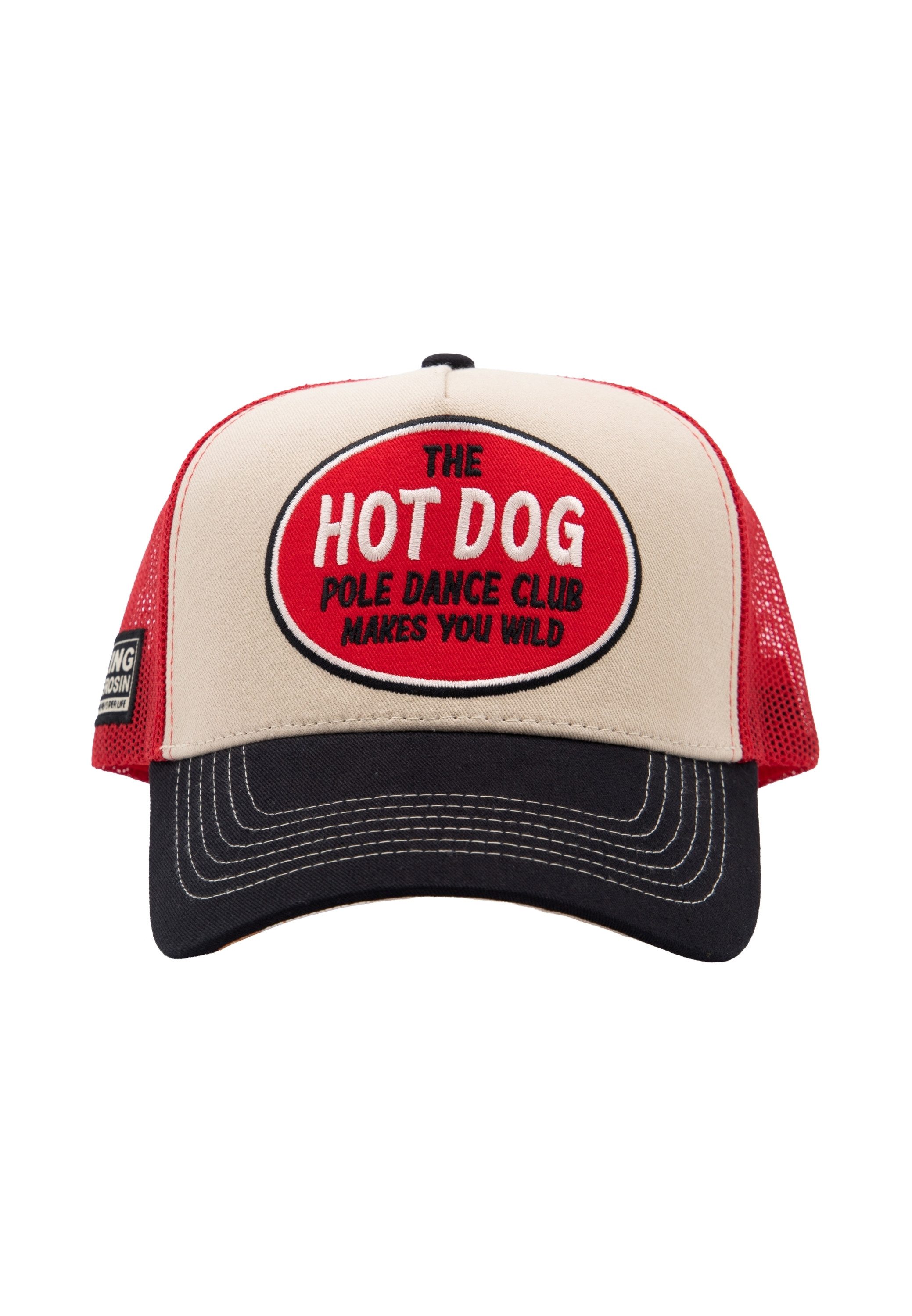 KingKerosin Trucker Cap Hot Dog (1-St) mit verstecktem Print