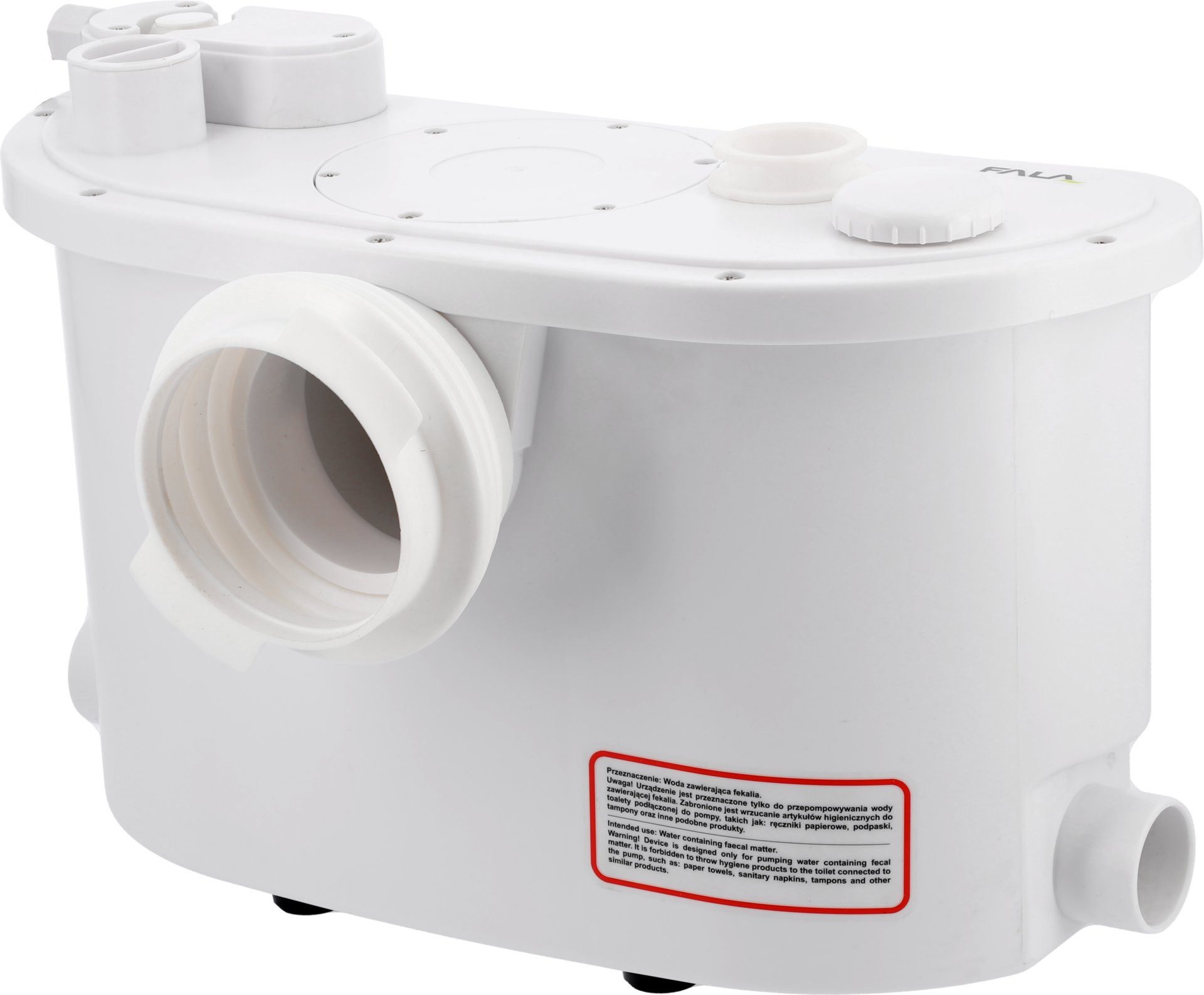 TRIZERATOP Hebeanlage WC Hebeanlage, Fäkalienpumpe, Dusche Waschbecken mit Zerkleinerer 400W (Komplett, Komplett)