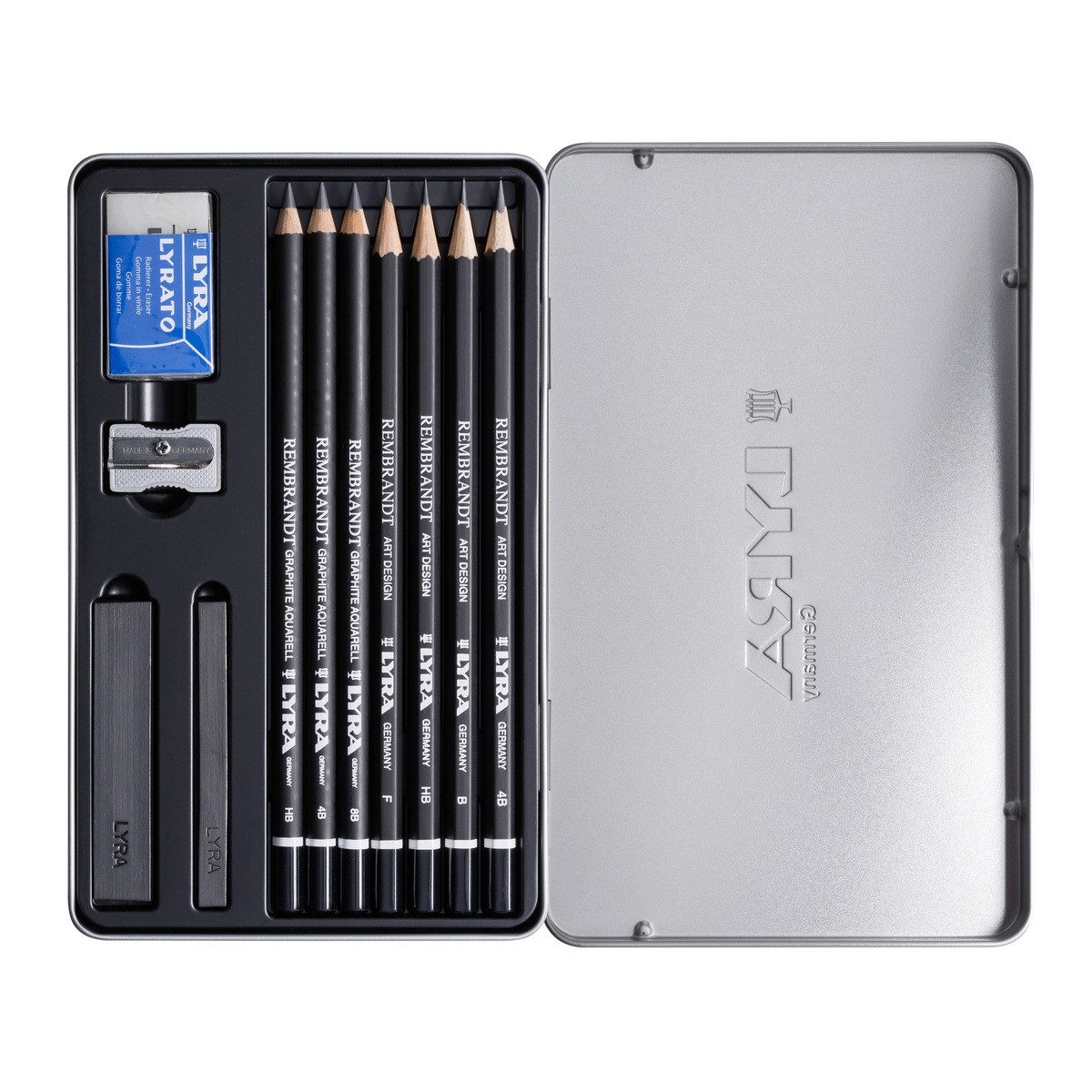 LYRA Bleistift LYRA Graphit Set Rembrandt Metalletui
