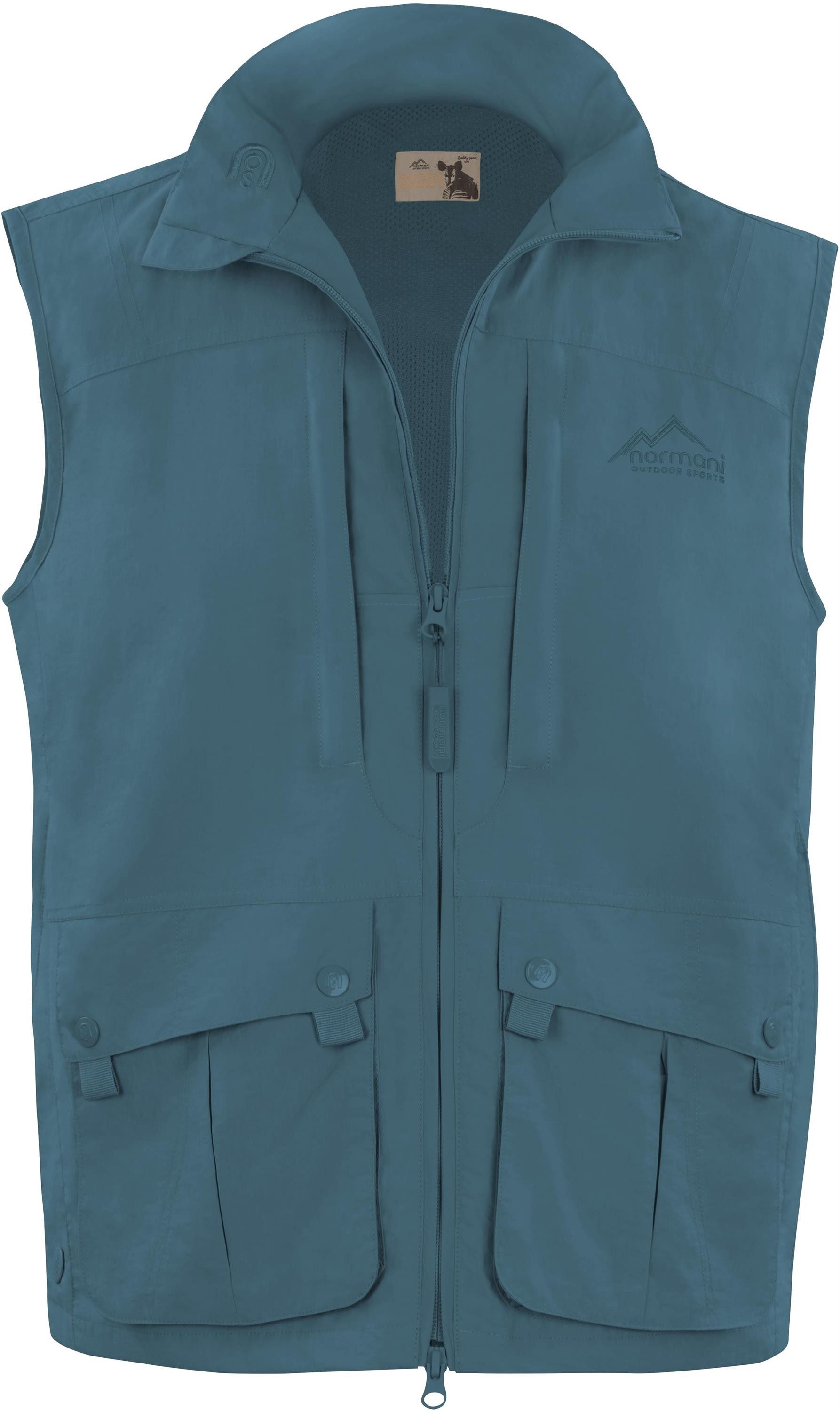 normani Funktionsweste Outdoor Weste Okapi Outdoorweste Sommerweste Angelwe günstig online kaufen