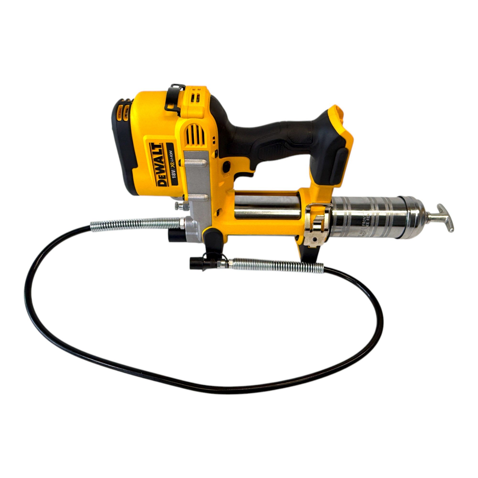 DeWalt Werkstattpresse DCGG 571 NK Akku Fettpresse 18 V + 1x Powerstack Akku 5,0 Ah