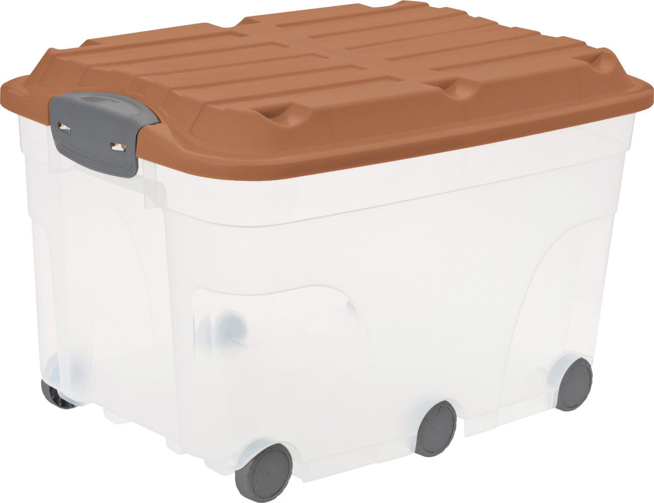 ROTHO Aufbewahrungsbox Rotho Aufbewahrungsbox mit Deckel 59,5 x 40 x 37