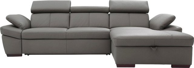 exxpo sofa fashion Ecksofa, inklusive Kopfteil und Armteilverstellung, wahlweise mit Bettfunktion  - Onlineshop Otto