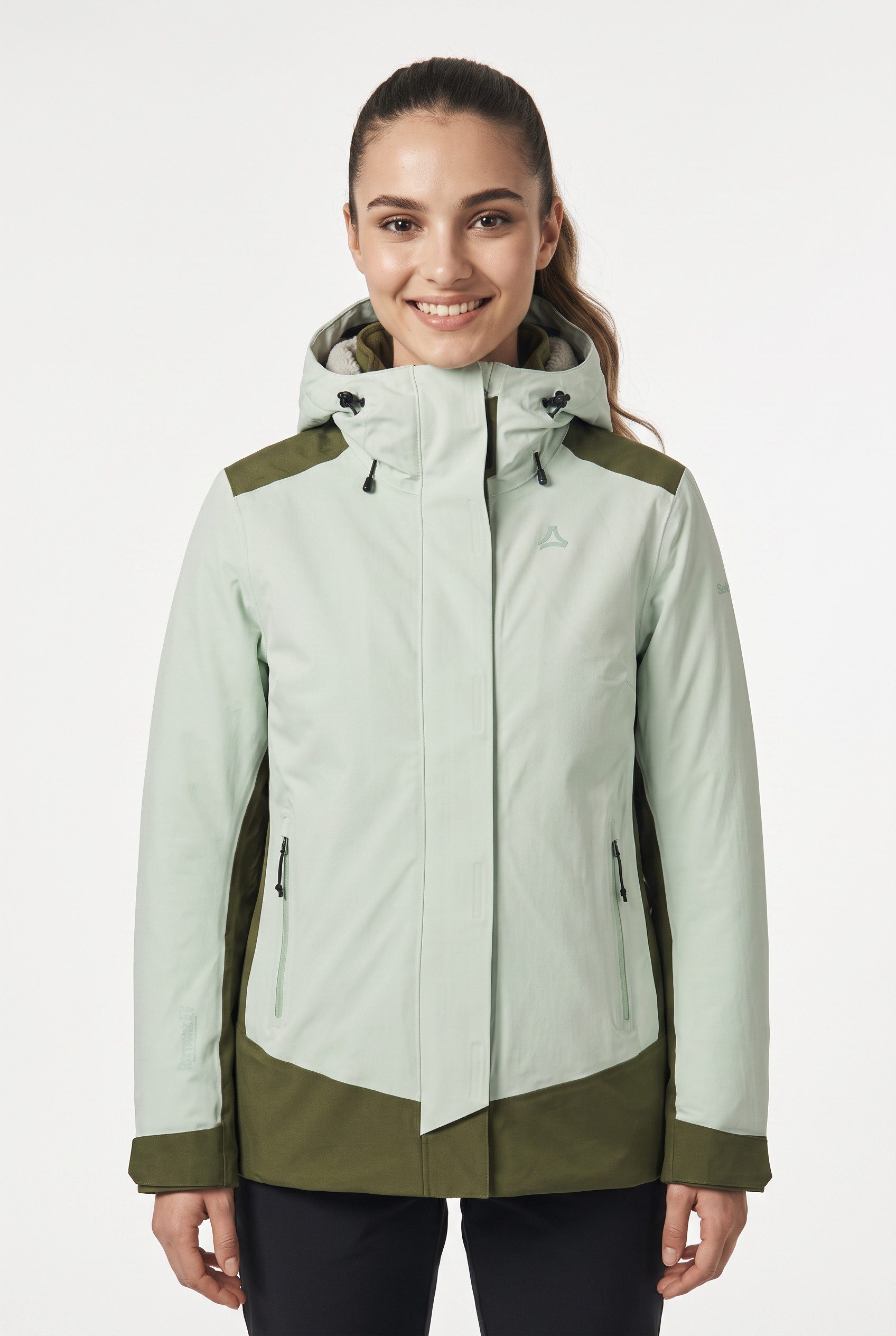 Schöffel 3-in-1-Funktionsjacke 3in1 Jacket Style Refoca WMN (2-St) 2-teilige Konstruktion, sportlicher Stil, aus Polyamid