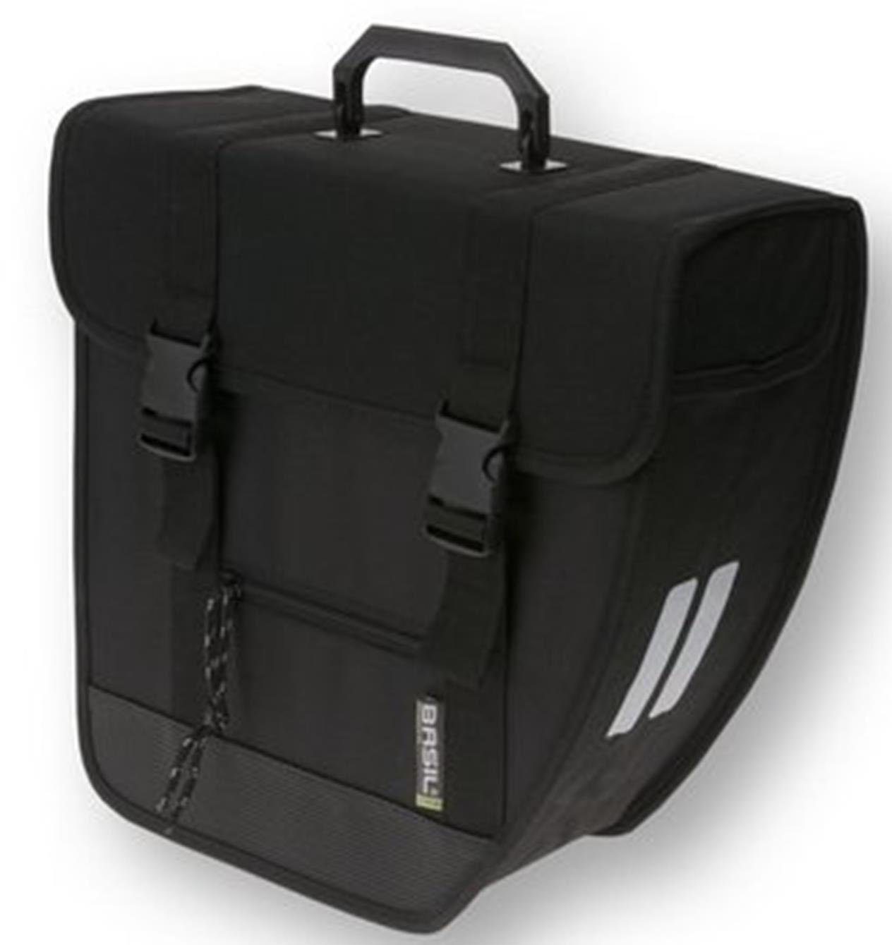 Basil Tour Gepäckträgertaschen Unisex - Schwarz 34x14x34cm Fahrradtaschen