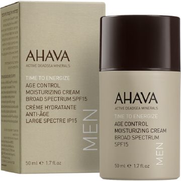 AHAVA Cosmetics GmbH Anti-Aging-Creme Time to Energize Men Age Control Moisturizing Cream SPF 15
