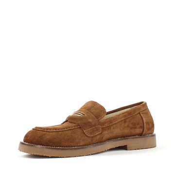 Celal Gültekin 029-20138 Tan Suede Loafers Loafer